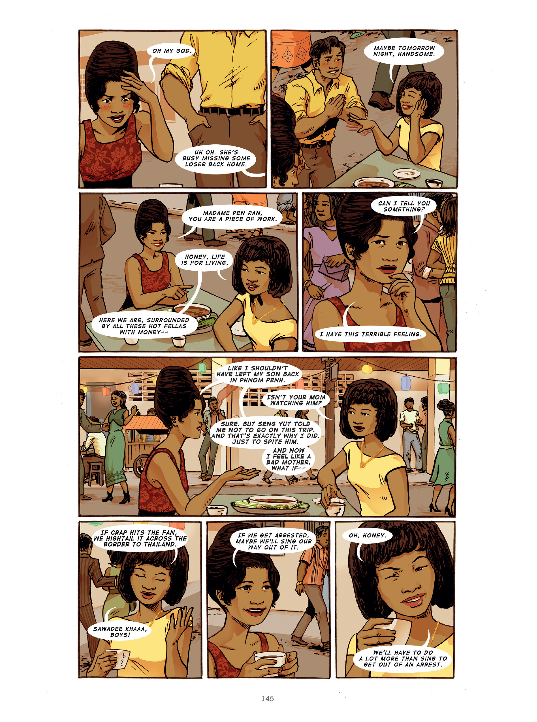 The Golden Voice: The Ballad of Cambodian Rock's Lost Queen (2023) issue 1 - Page 144