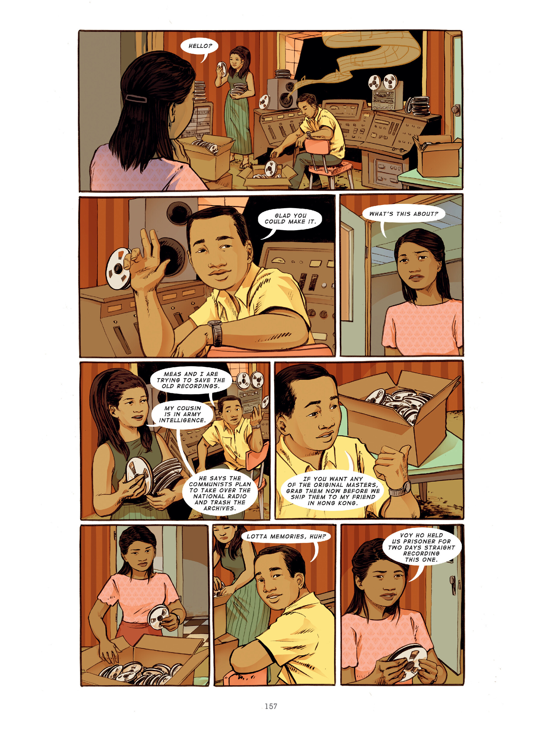 The Golden Voice: The Ballad of Cambodian Rock's Lost Queen (2023) issue 1 - Page 156