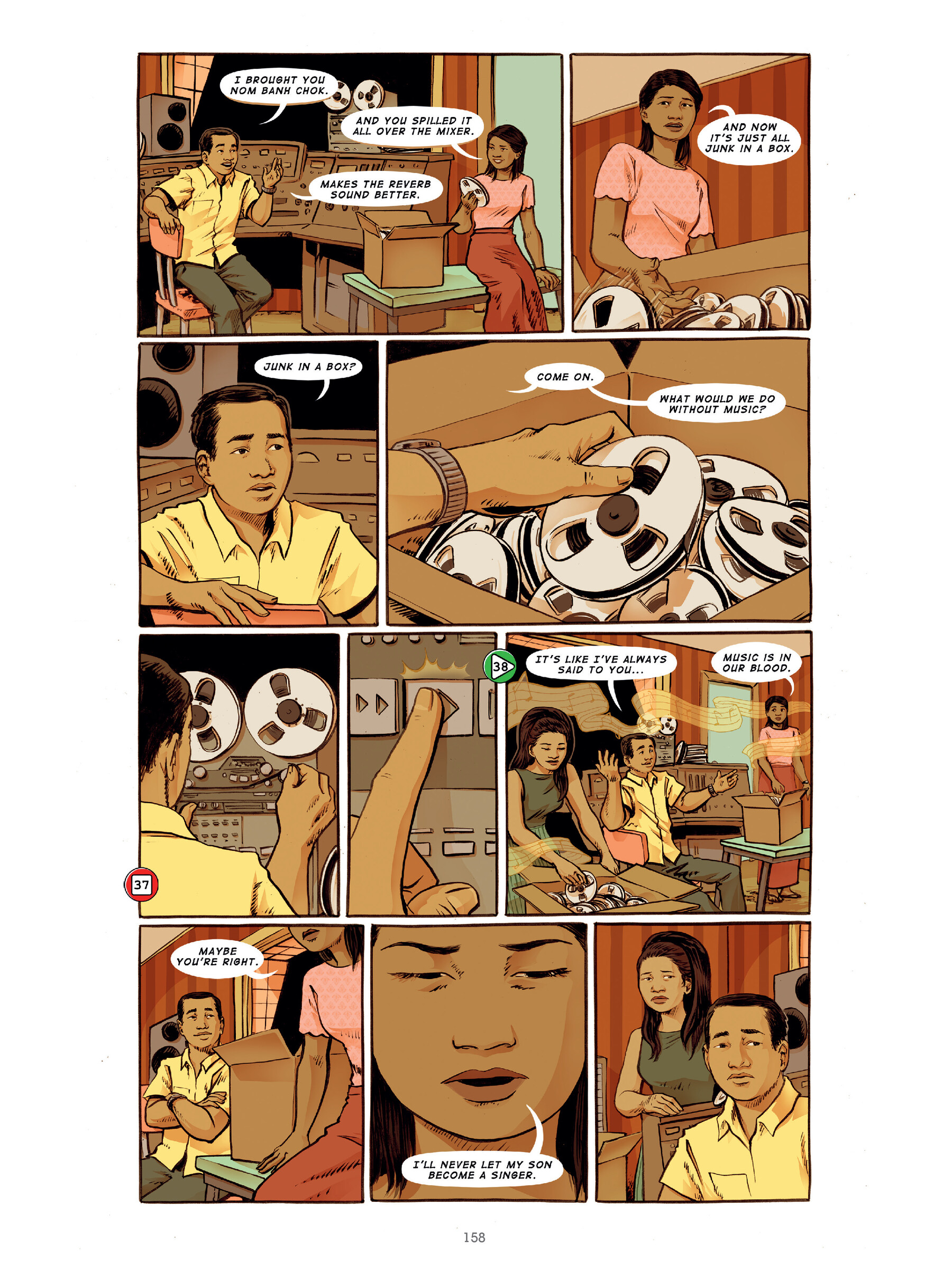 The Golden Voice: The Ballad of Cambodian Rock's Lost Queen (2023) issue 1 - Page 157