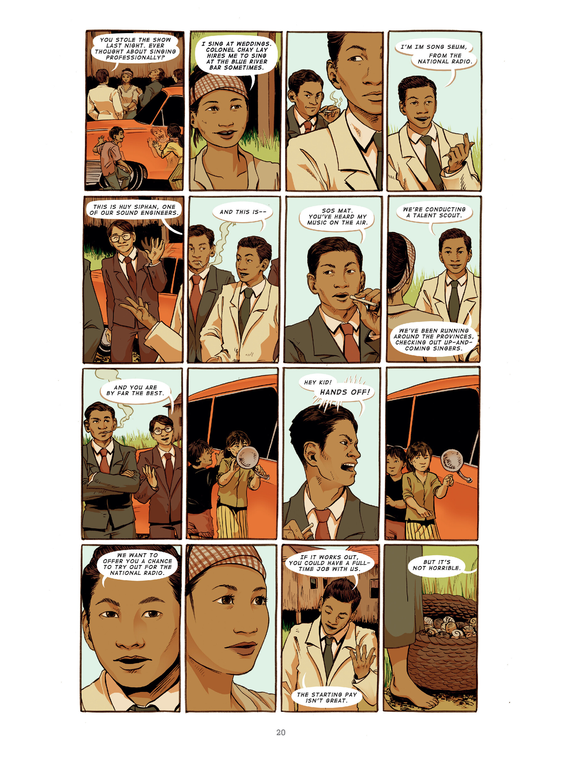 The Golden Voice: The Ballad of Cambodian Rock's Lost Queen (2023) issue 1 - Page 19