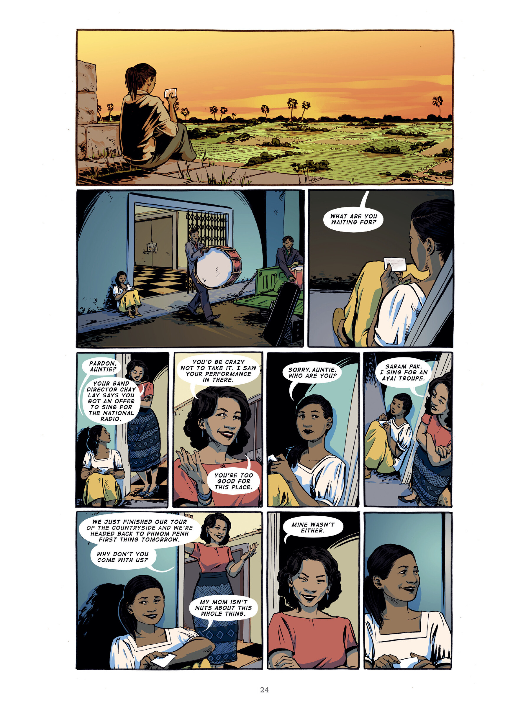 The Golden Voice: The Ballad of Cambodian Rock's Lost Queen (2023) issue 1 - Page 23