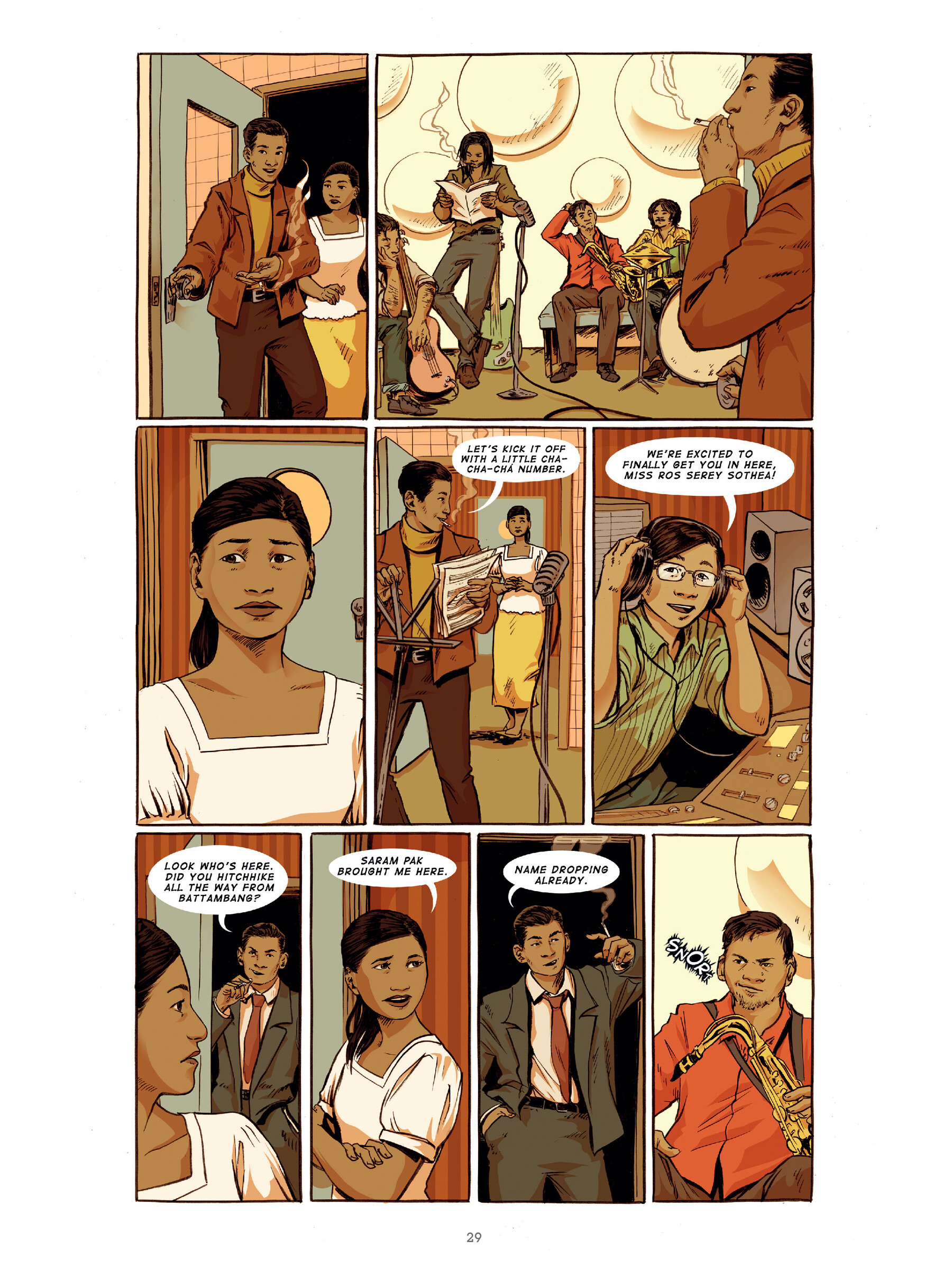 The Golden Voice: The Ballad of Cambodian Rock's Lost Queen (2023) issue 1 - Page 28