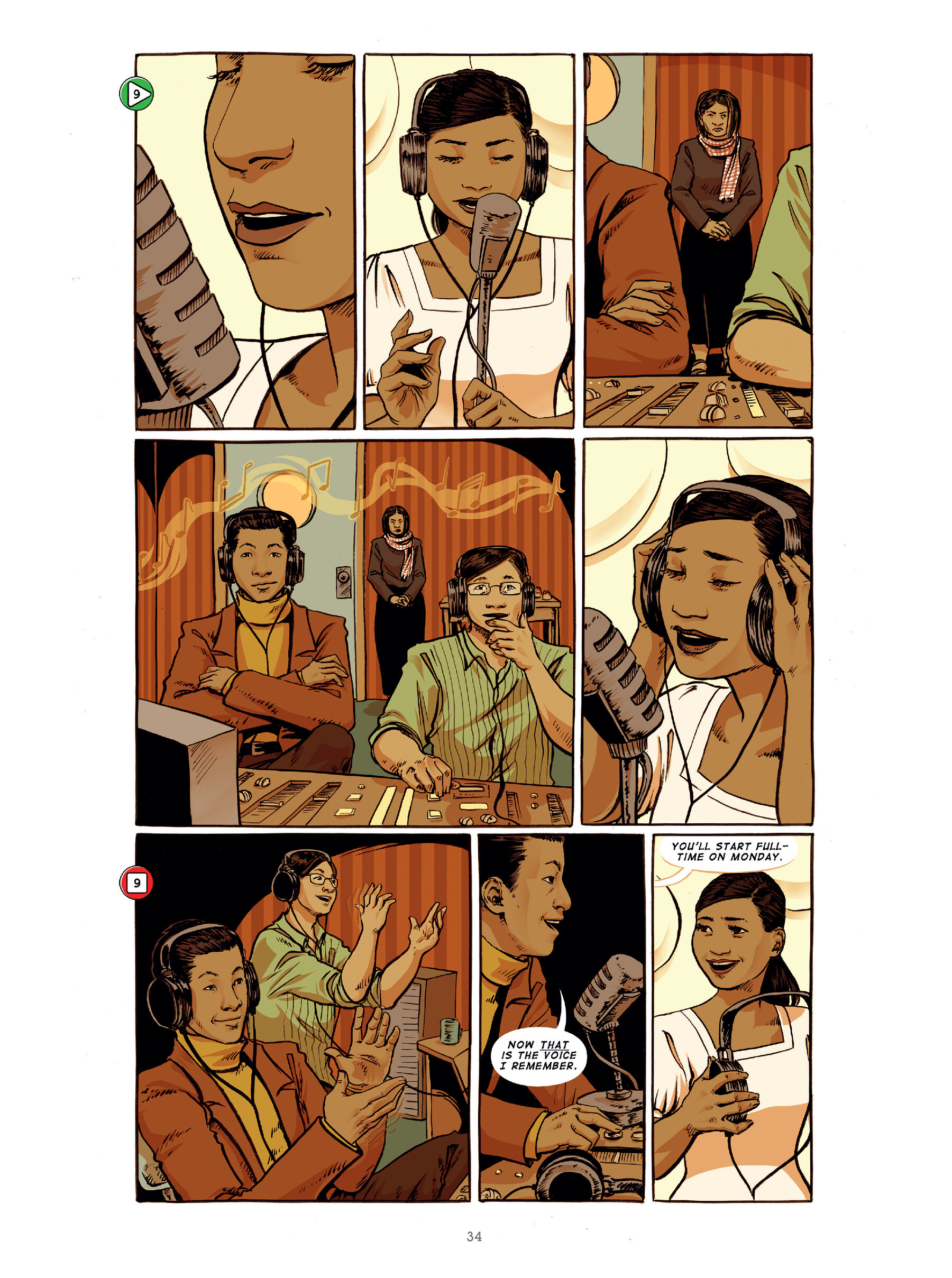 The Golden Voice: The Ballad of Cambodian Rock's Lost Queen (2023) issue 1 - Page 33