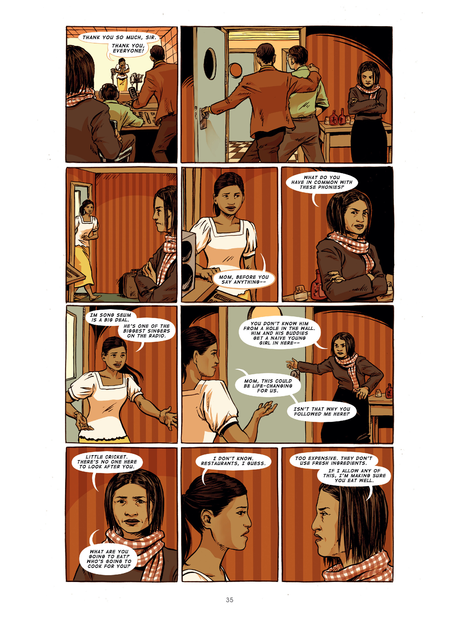 The Golden Voice: The Ballad of Cambodian Rock's Lost Queen (2023) issue 1 - Page 34