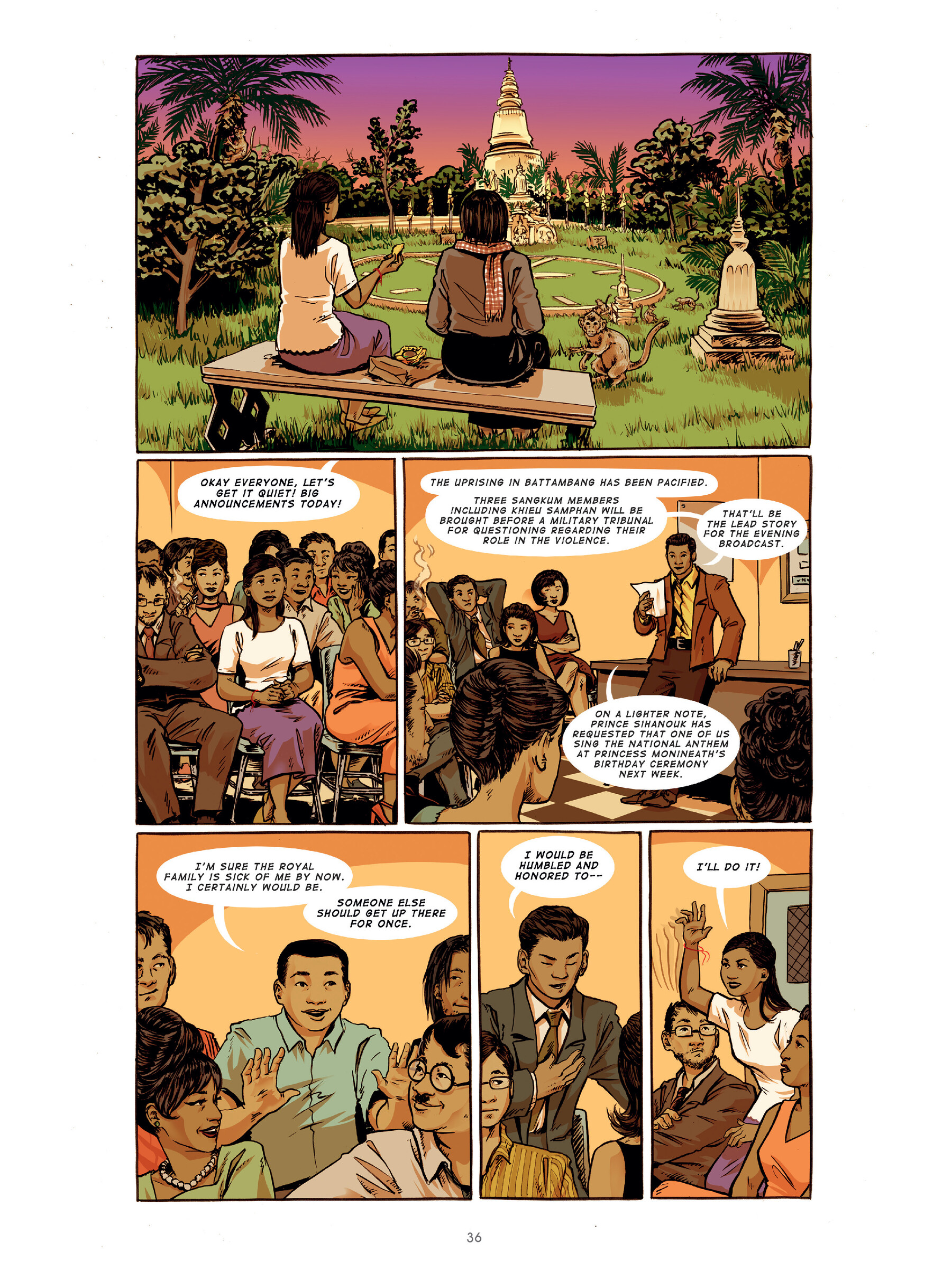 The Golden Voice: The Ballad of Cambodian Rock's Lost Queen (2023) issue 1 - Page 35