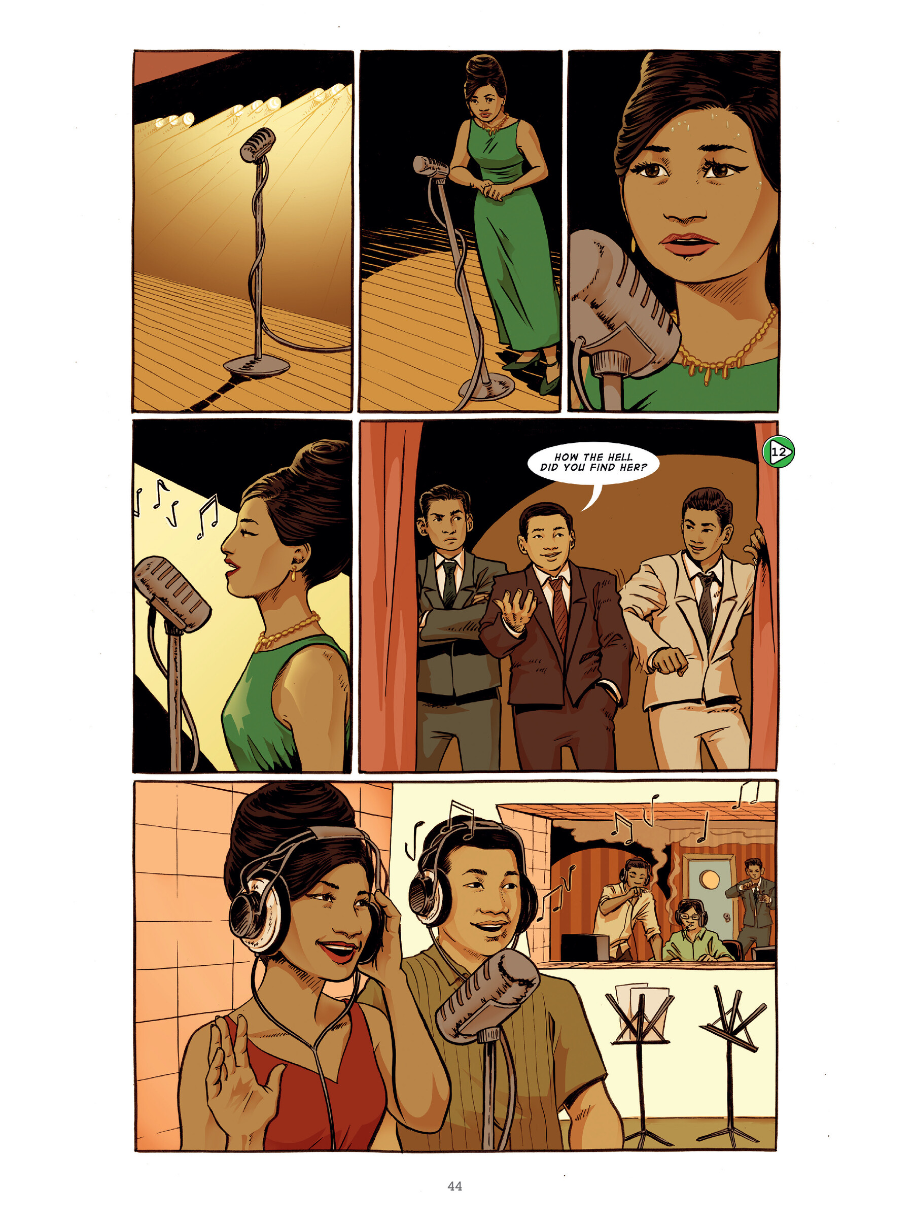 The Golden Voice: The Ballad of Cambodian Rock's Lost Queen (2023) issue 1 - Page 43