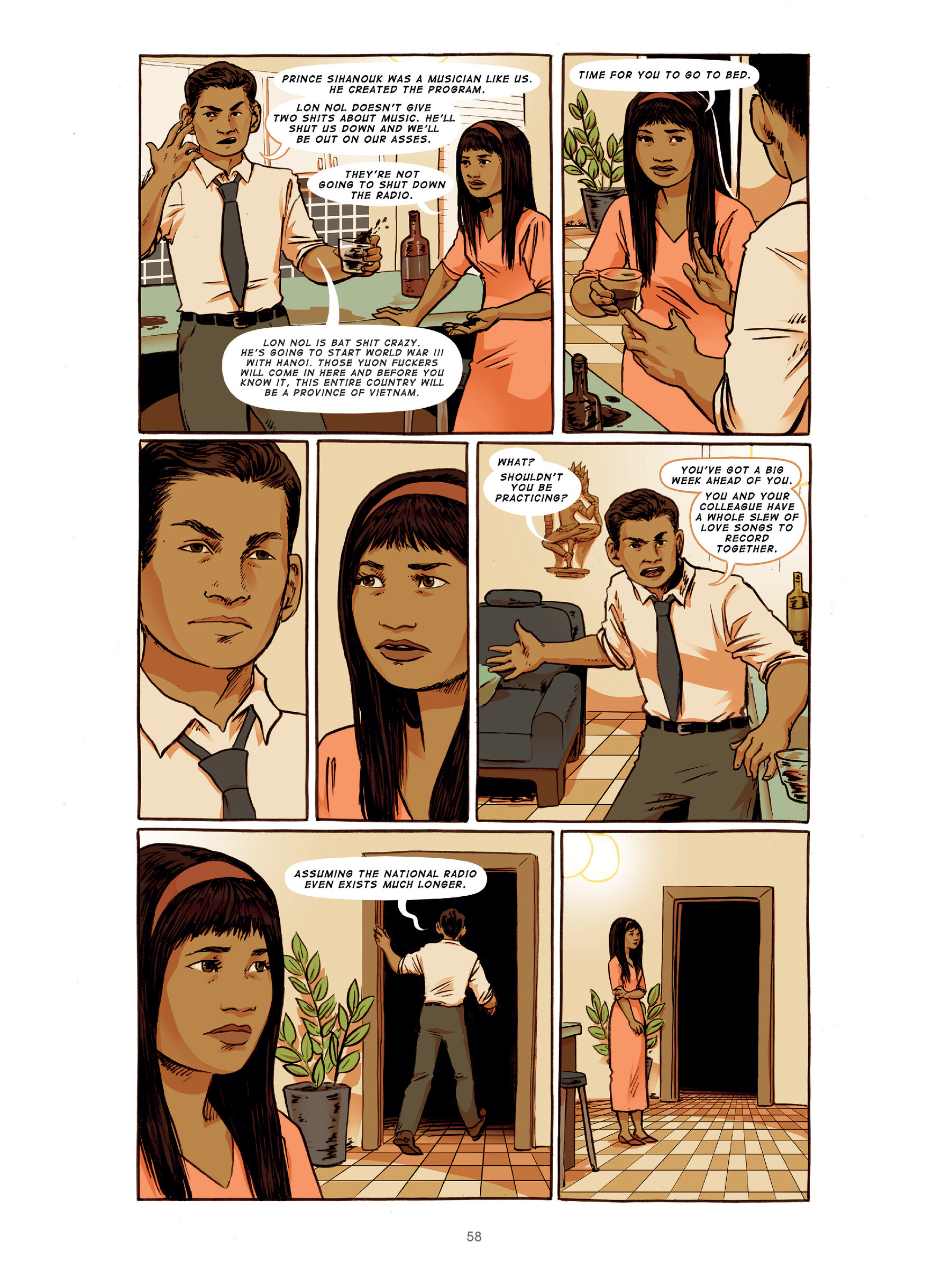 The Golden Voice: The Ballad of Cambodian Rock's Lost Queen (2023) issue 1 - Page 57