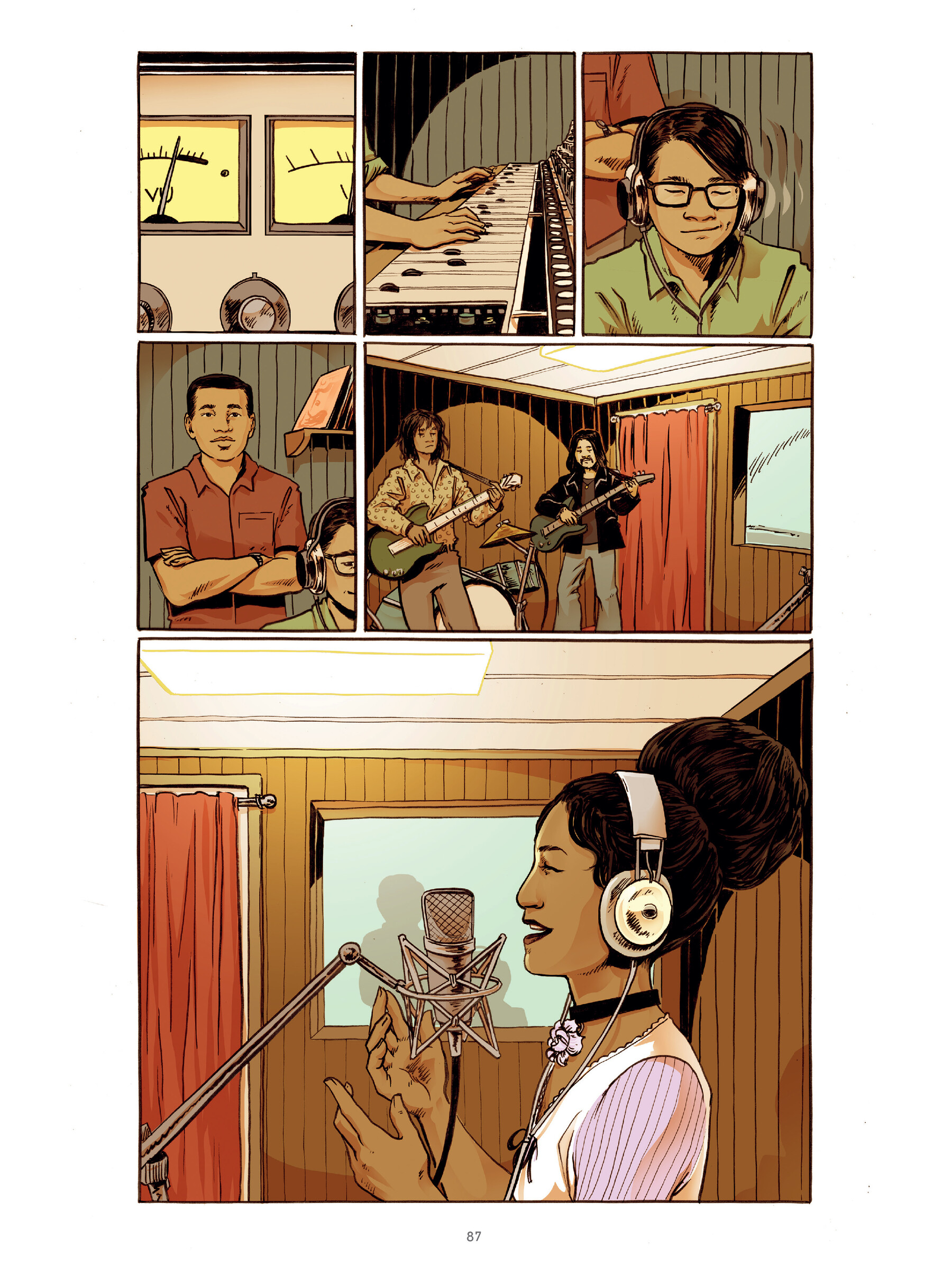 The Golden Voice: The Ballad of Cambodian Rock's Lost Queen (2023) issue 1 - Page 86