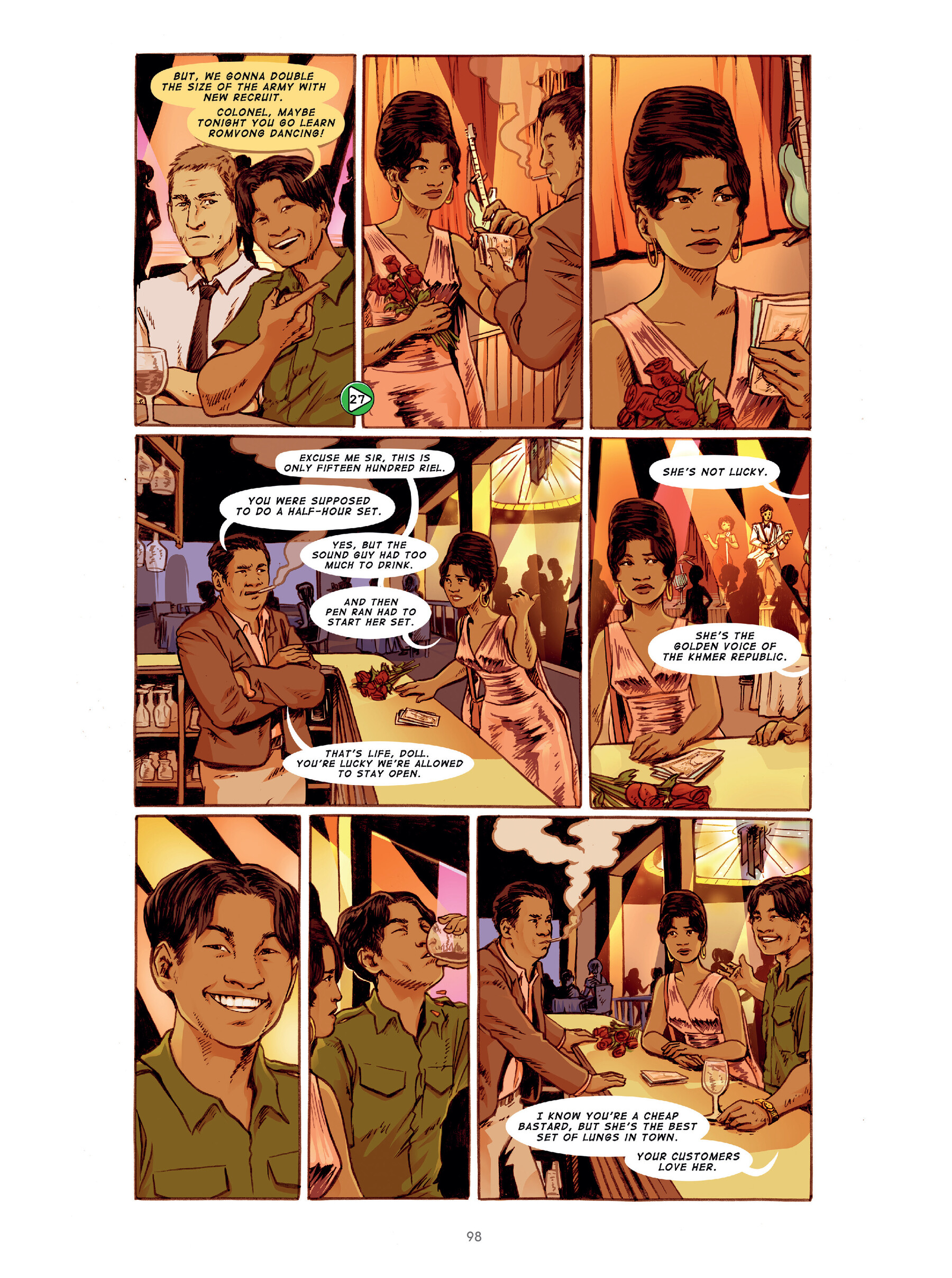 The Golden Voice: The Ballad of Cambodian Rock's Lost Queen (2023) issue 1 - Page 97