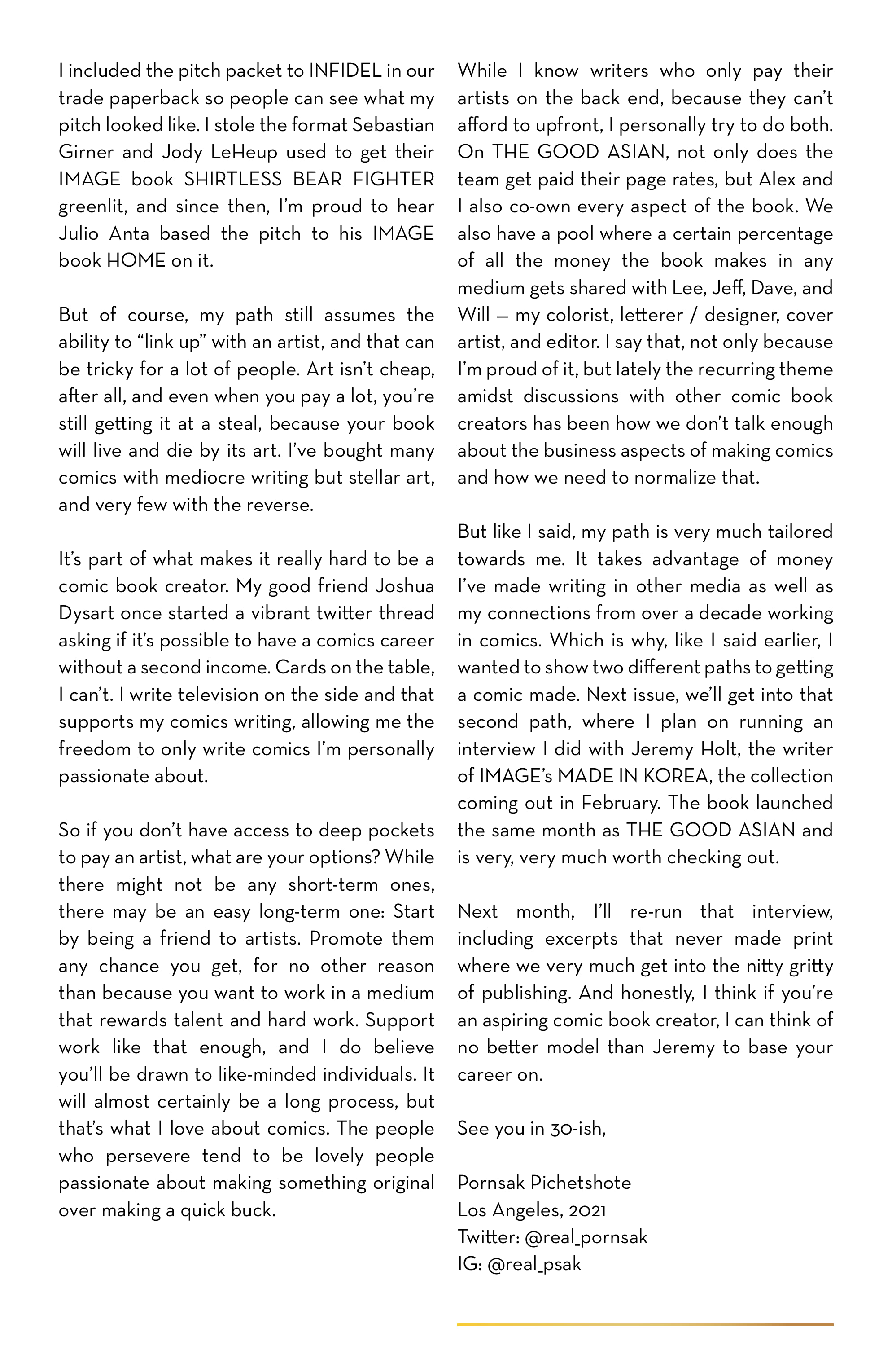 The Good Asian (2021-) issue 8 - Page 28