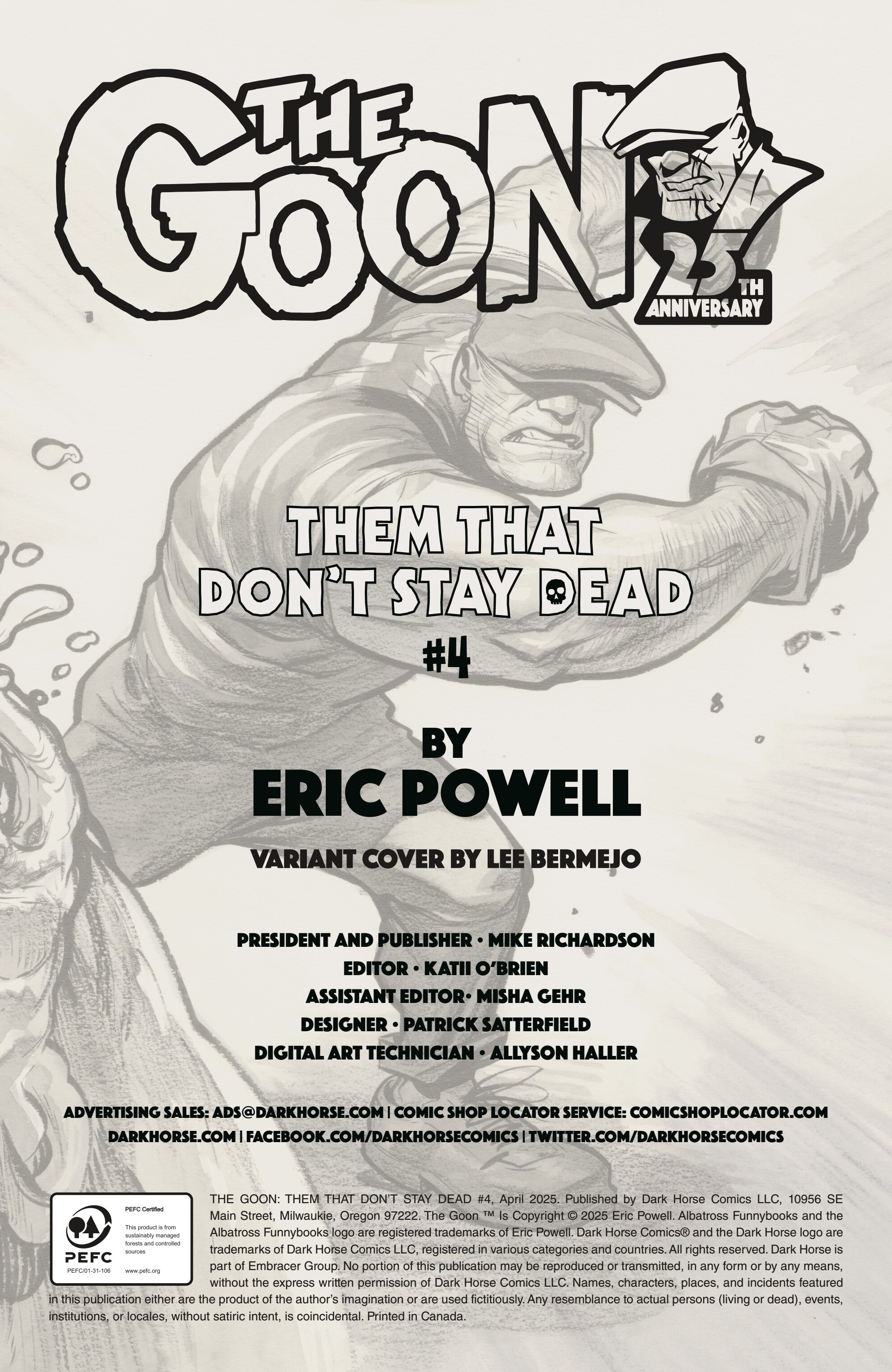 The Goon: Them That Don't Stay Dead (2024-): Chapter 4 - Page 2