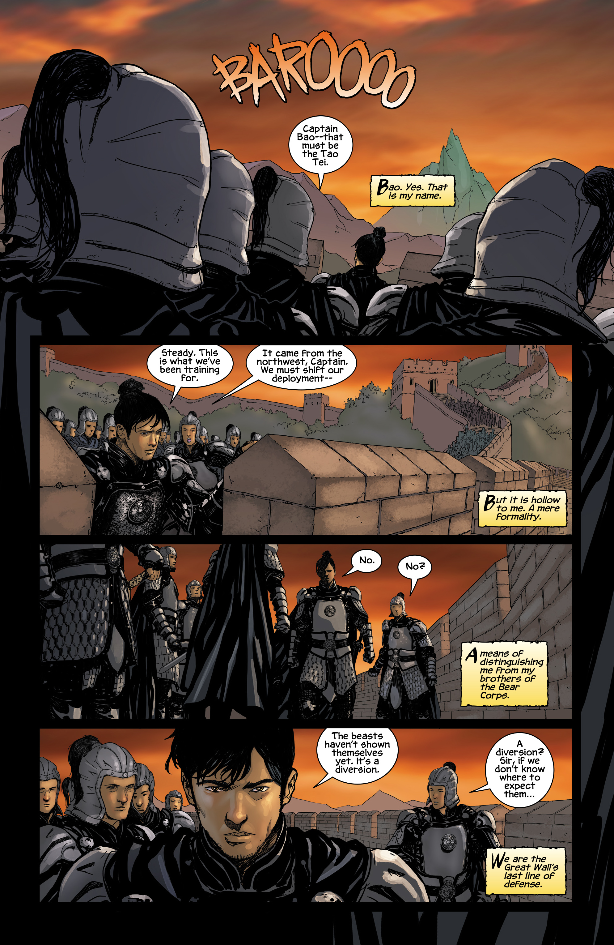 The Great Wall: Last Survivor (2017): Chapter 1 - Page 5