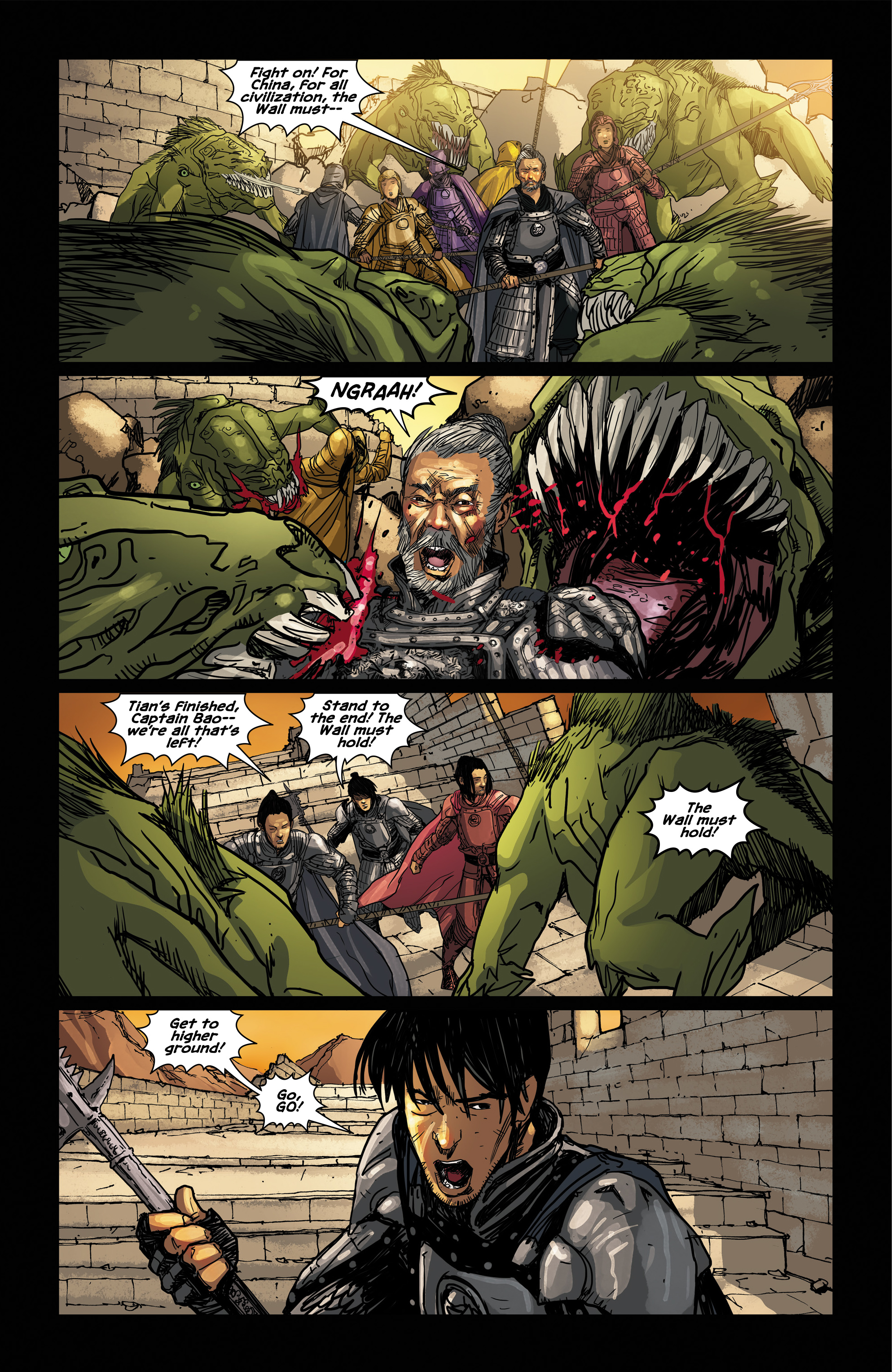 The Great Wall: Last Survivor (2017) issue 1 - Page 105