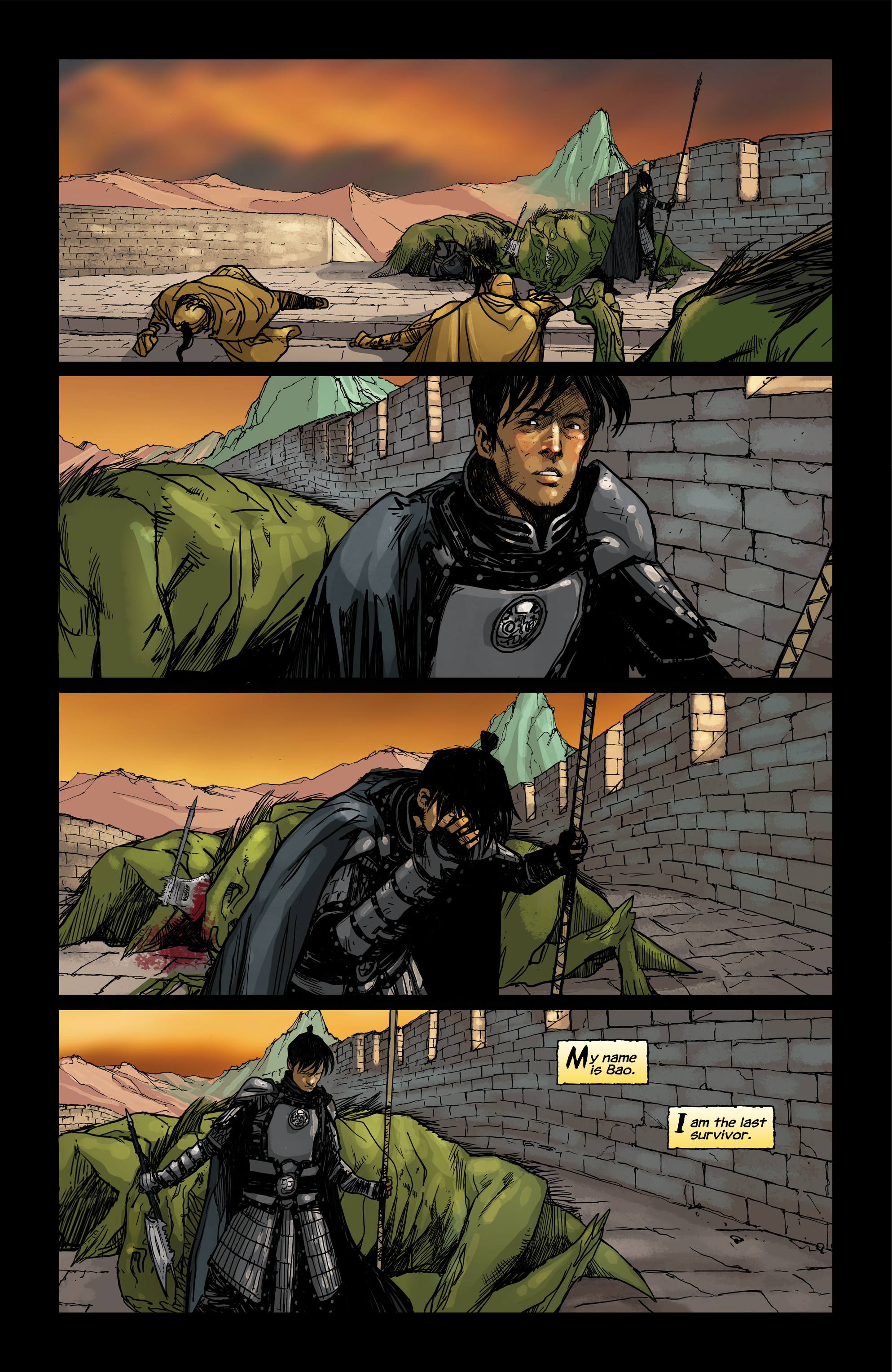 The Great Wall: Last Survivor (2017) issue 1 - Page 112