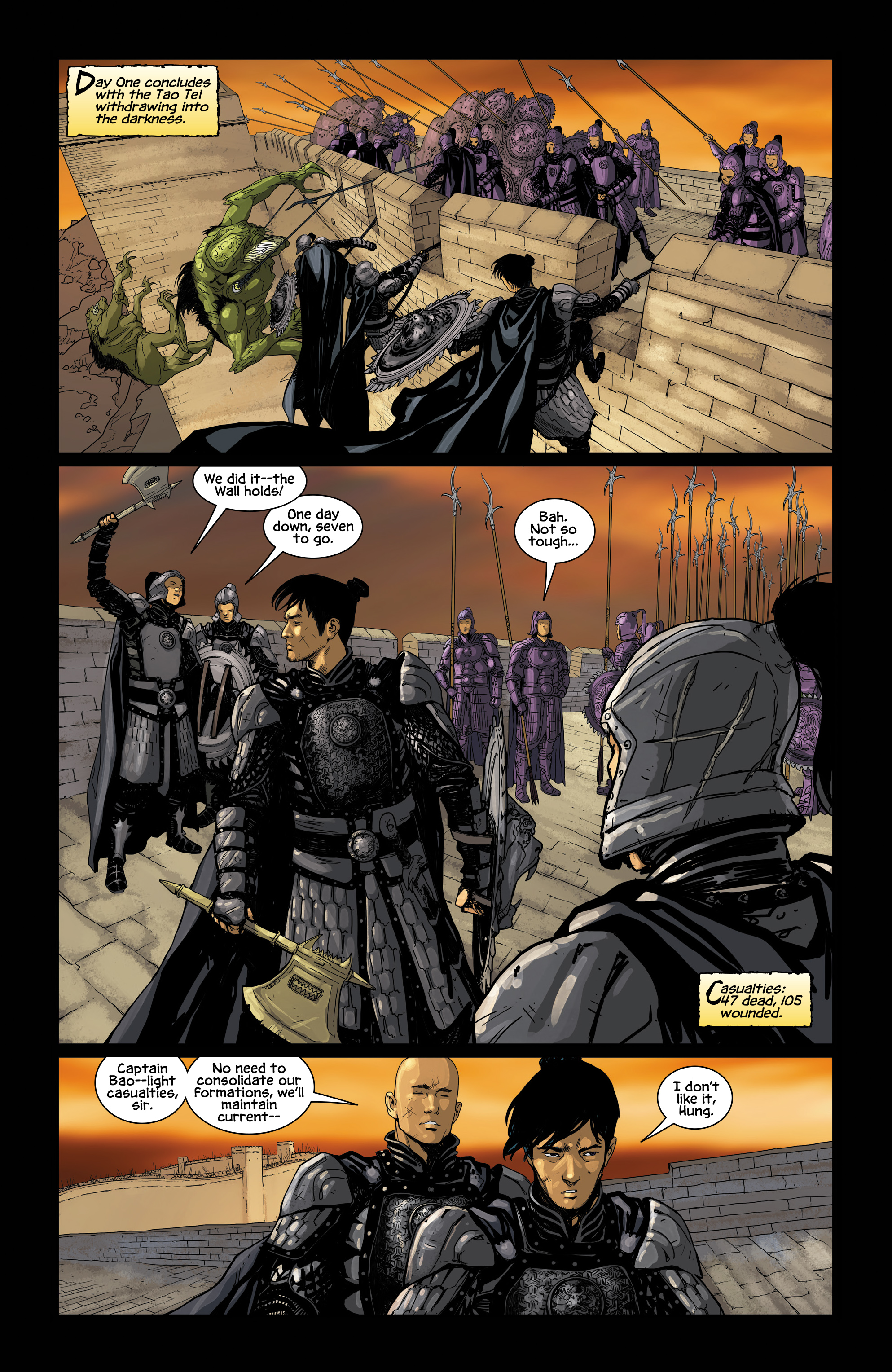 The Great Wall: Last Survivor (2017) issue 1 - Page 31