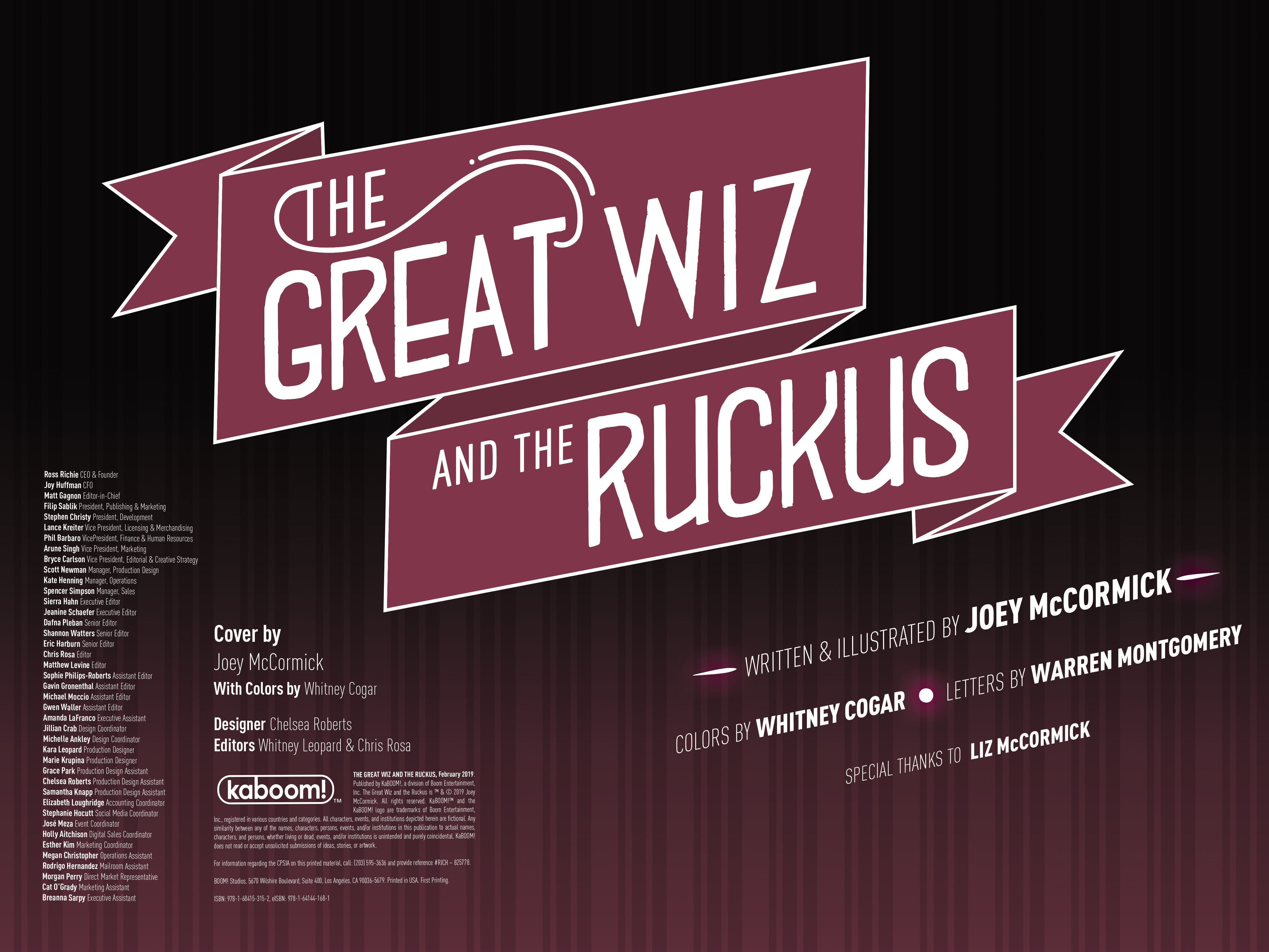 The Great Wiz and the Ruckus (2019) issue 1 - Page 4