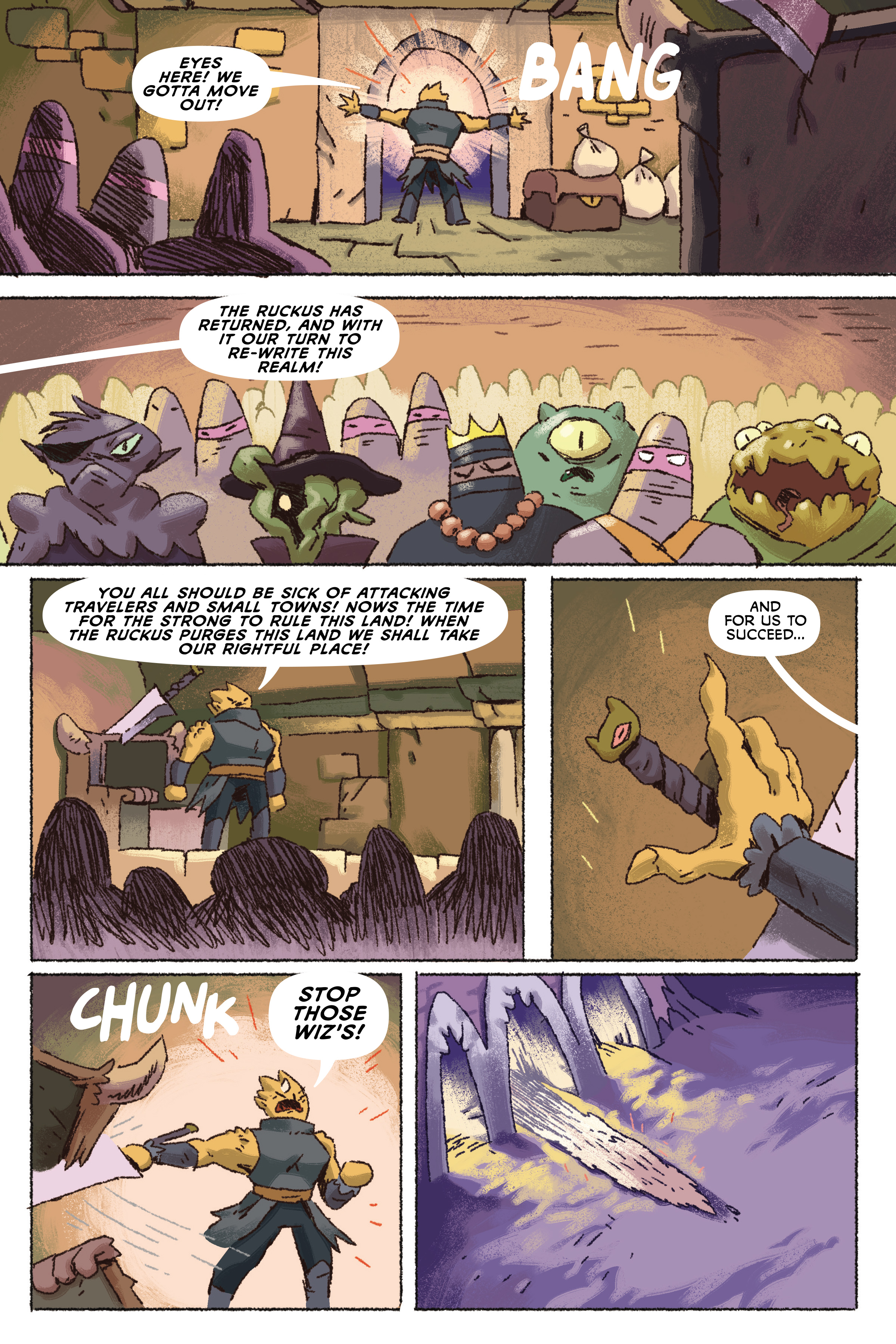 The Great Wiz and the Ruckus (2019) issue 1 - Page 36