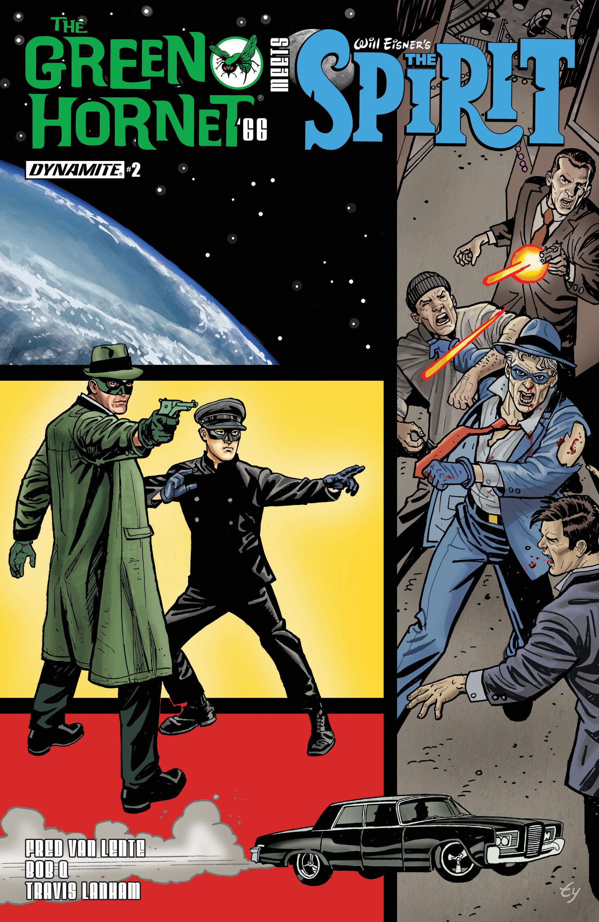 The Green Hornet '66 Meets The Spirit (2017): Chapter 2 - Page 1