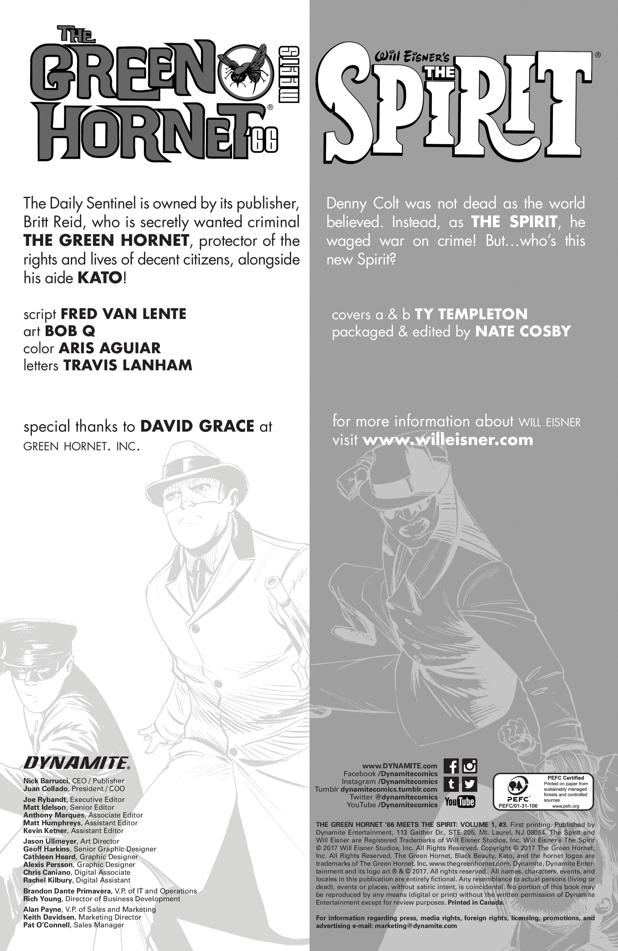 The Green Hornet '66 Meets The Spirit (2017): Chapter 3 - Page 2