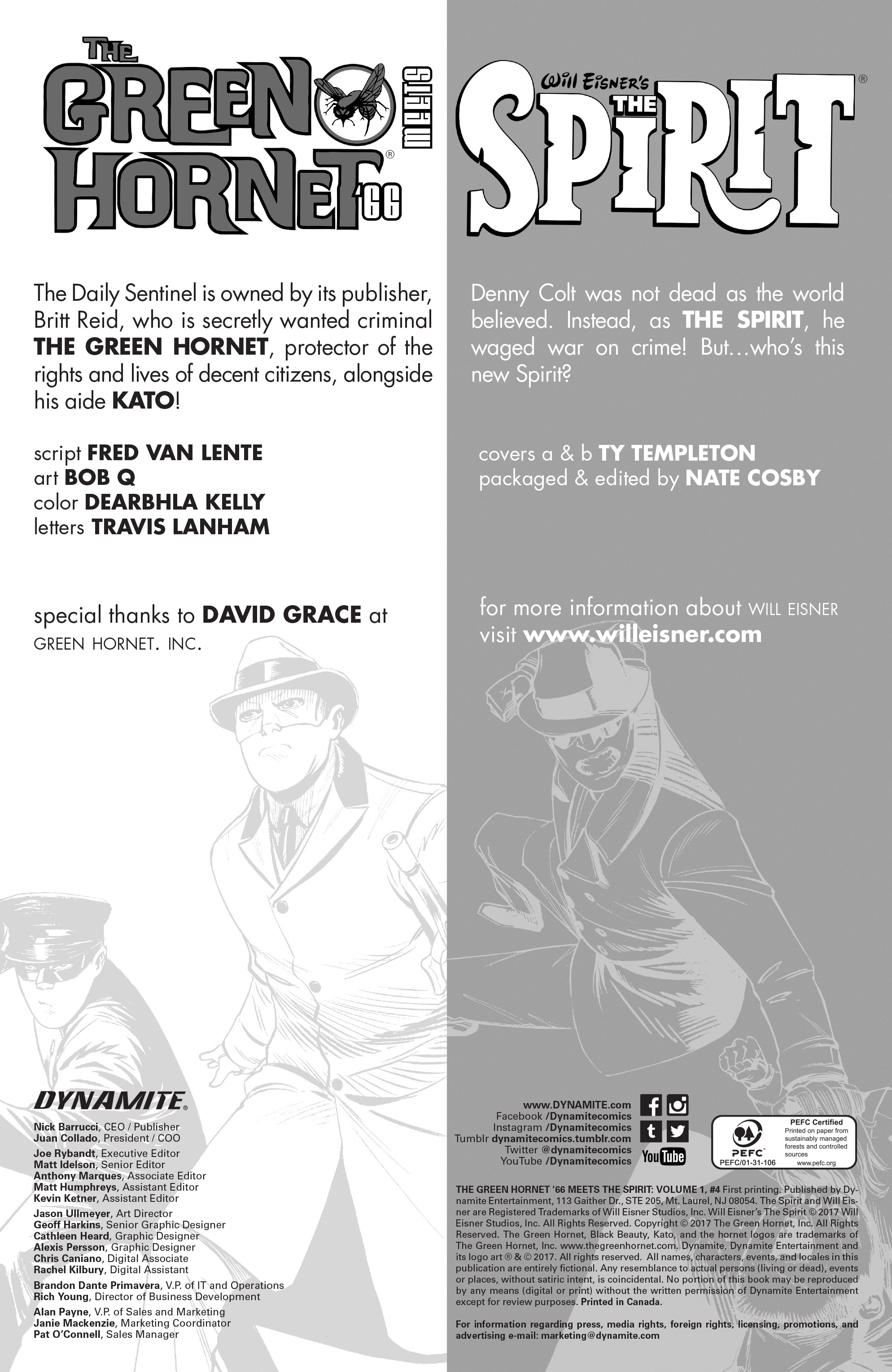 The Green Hornet '66 Meets The Spirit (2017): Chapter 4 - Page 2