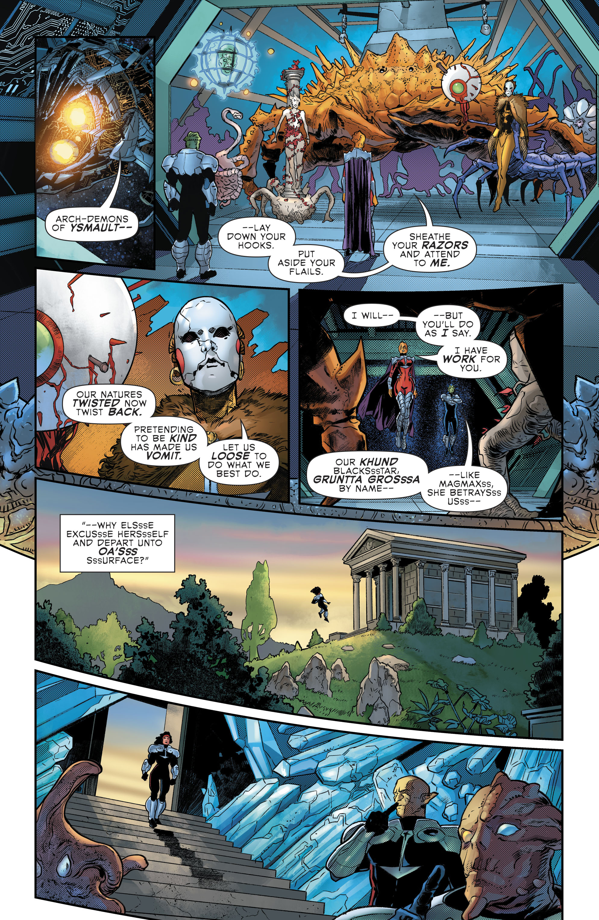 The Green Lantern: Blackstars (2019-) issue 3 - Page 12