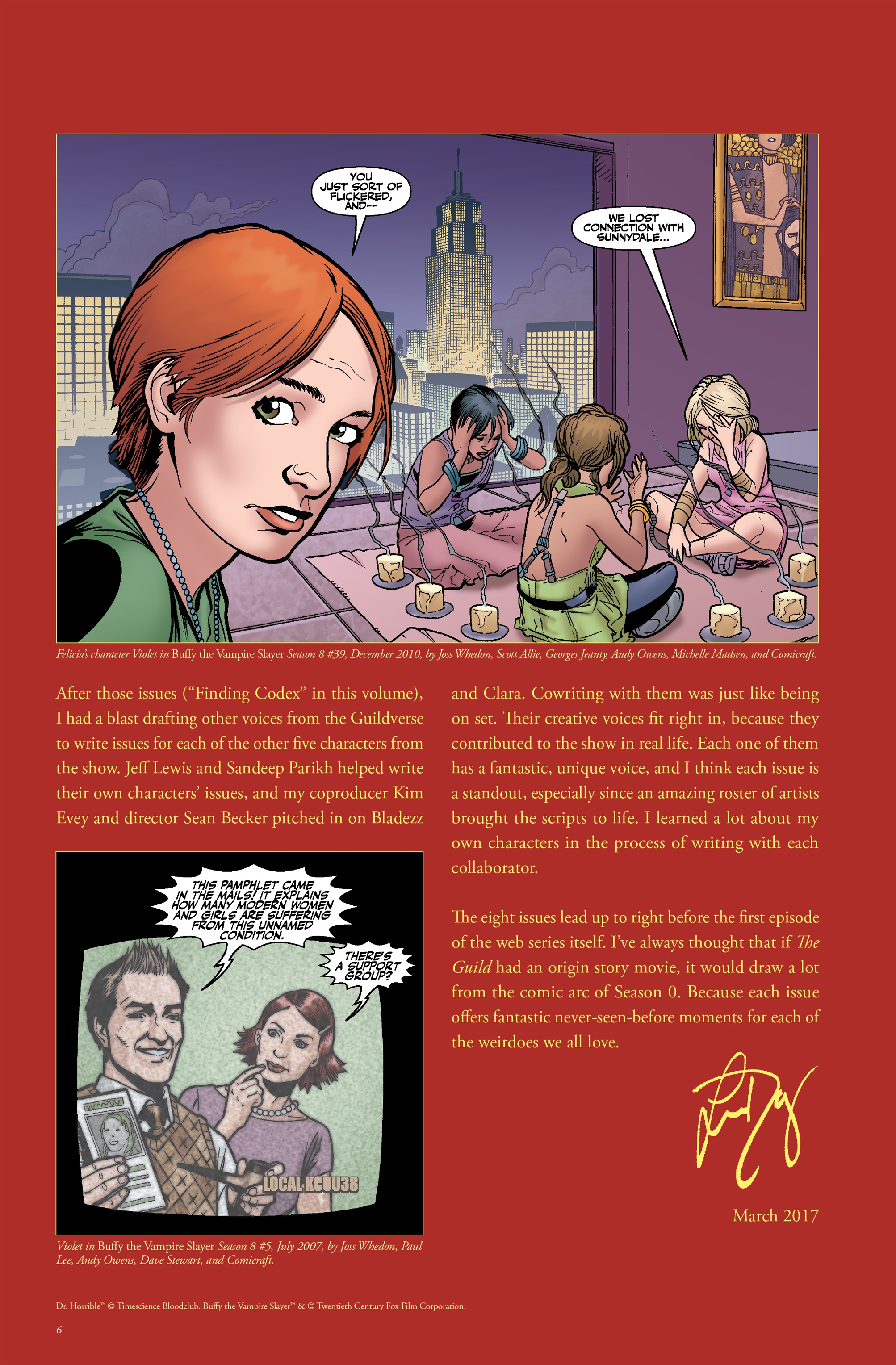 The Guild Library Edition (2017) issue 1 - Page 8