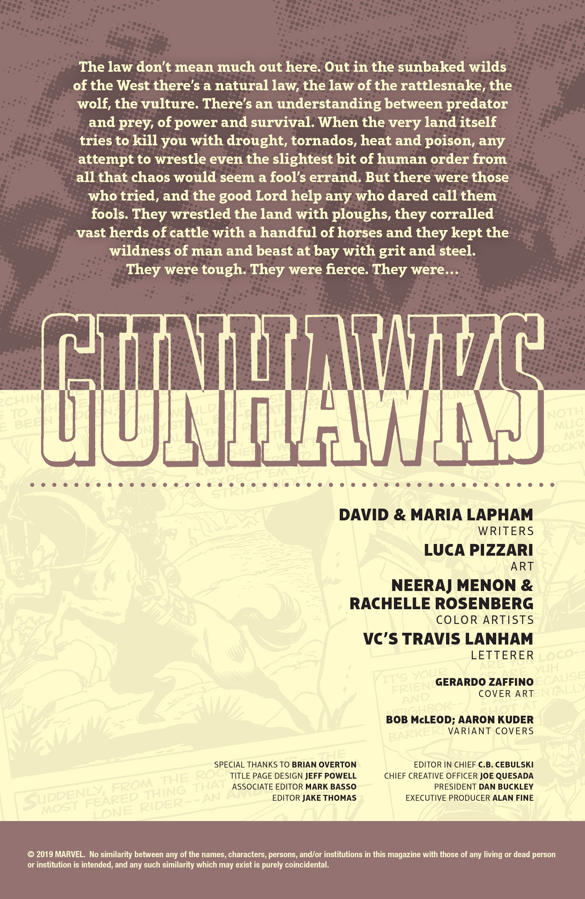 The Gunhawks (2019-): Chapter 1 - Page 2