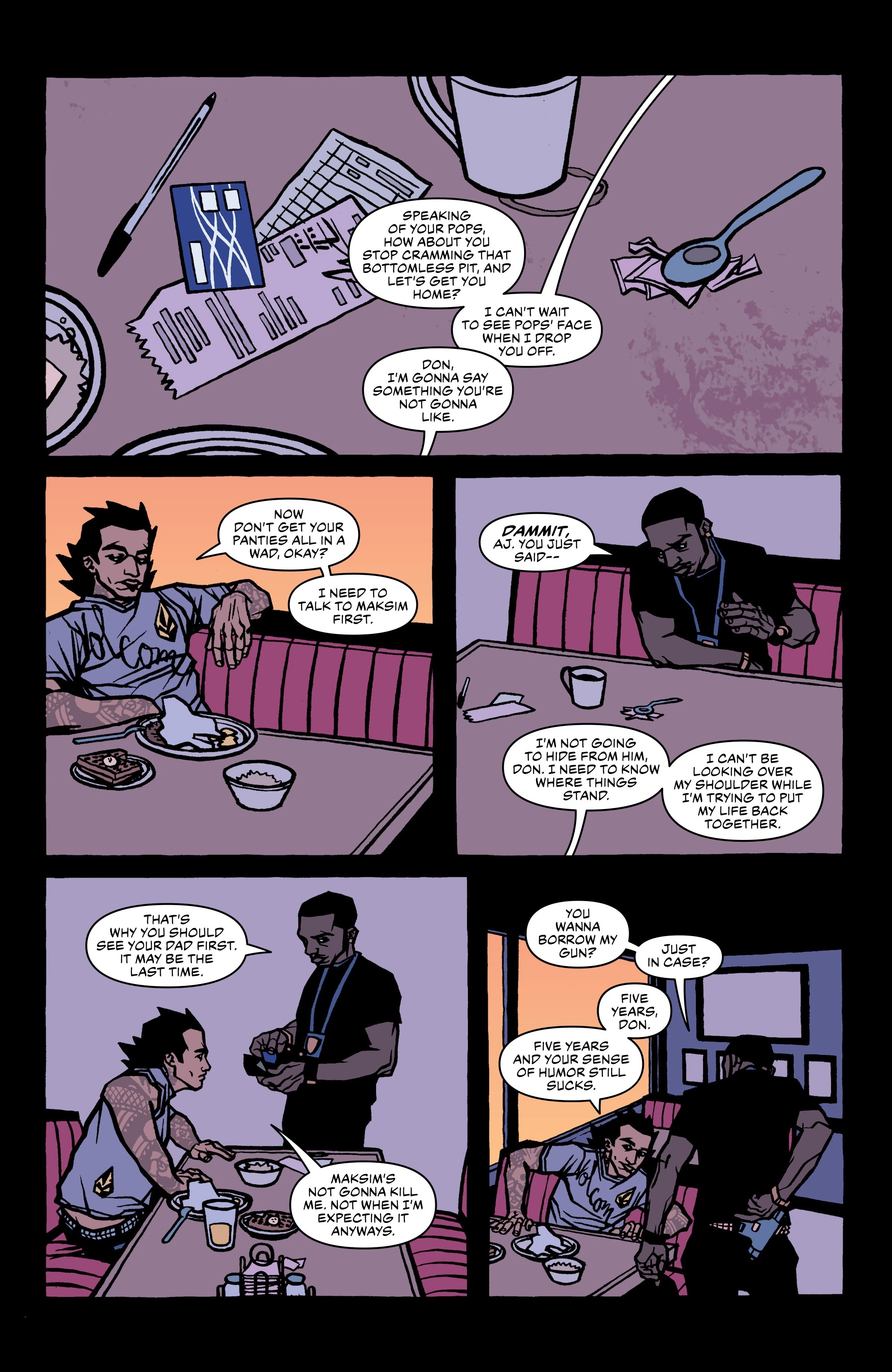 <{ $series->title }} issue 1 - Page 8