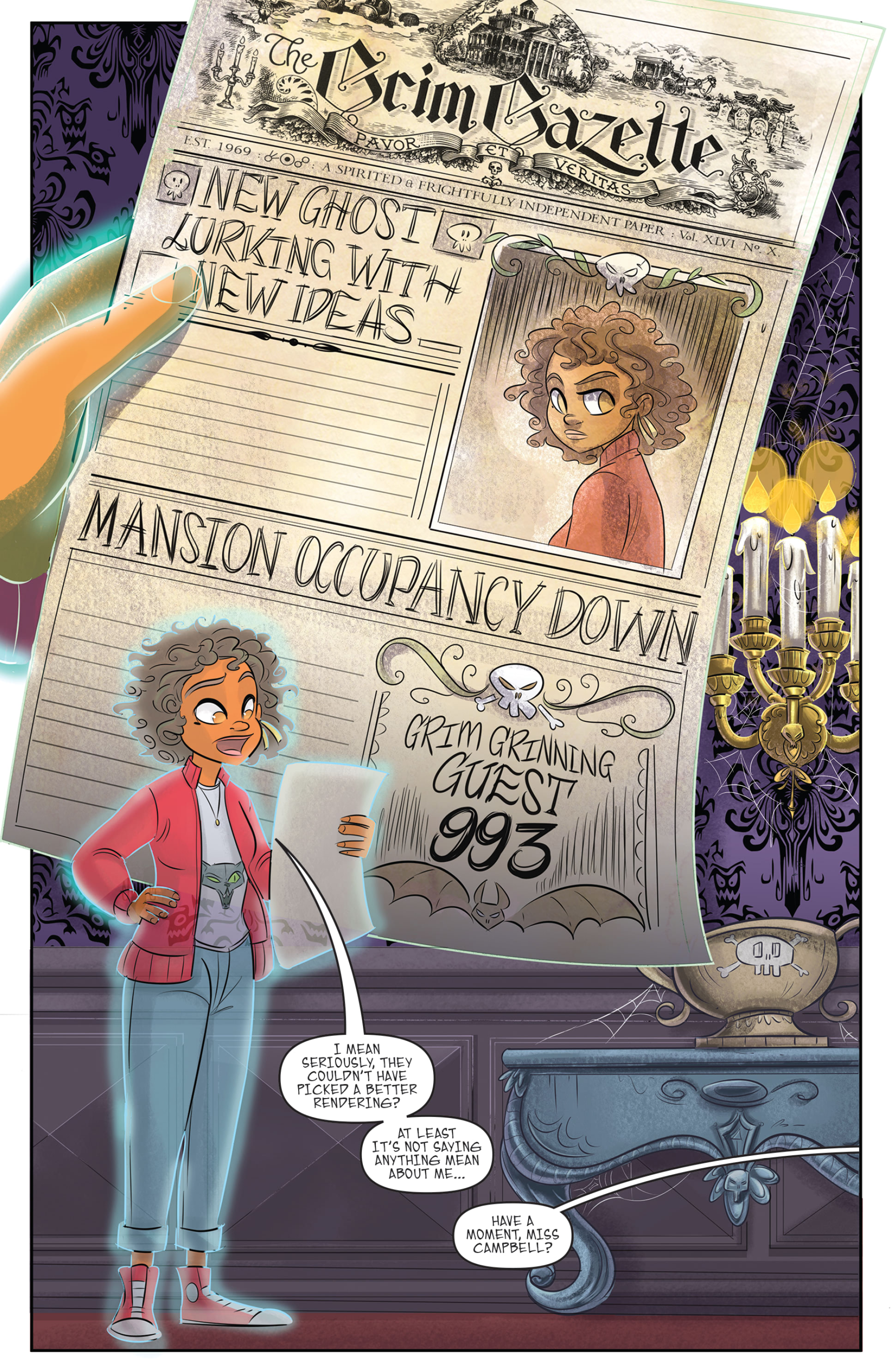 The Haunted Mansion: Frights of Fancy (2020) issue 1 - Page 25