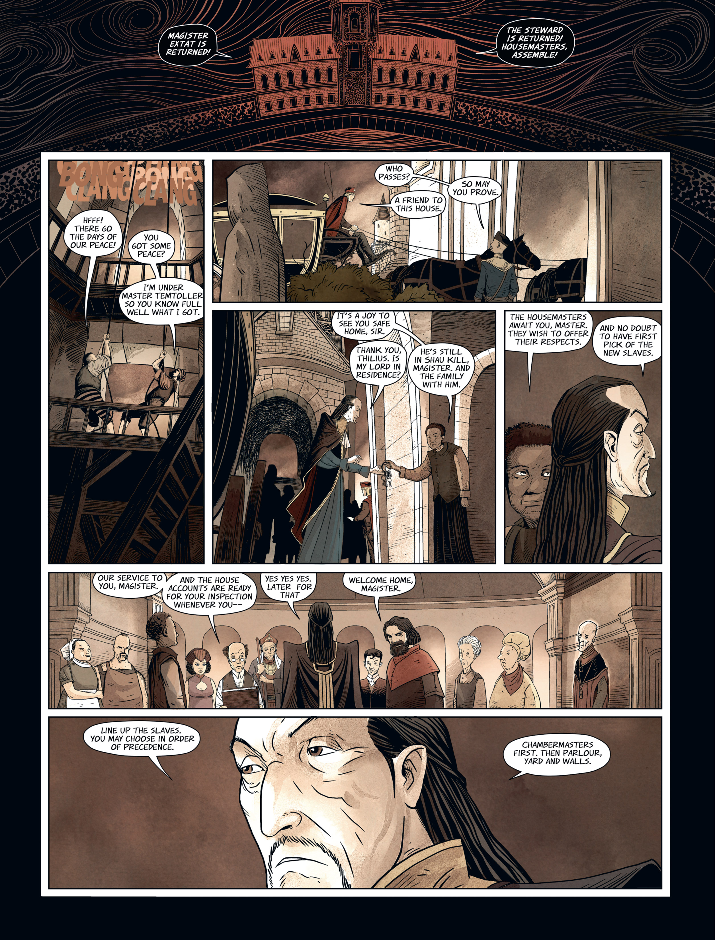 <{ $series->title }} issue 1 - Page 19