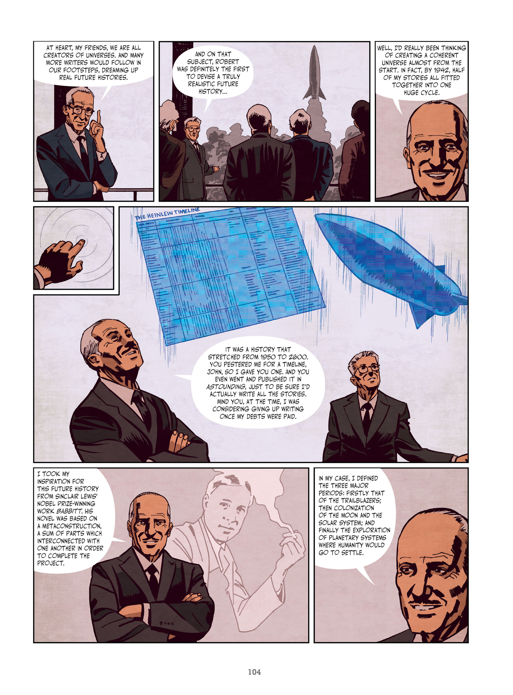 The History of Science Fiction: A Graphic Novel Adventure (2021) issue 1 - Page 104