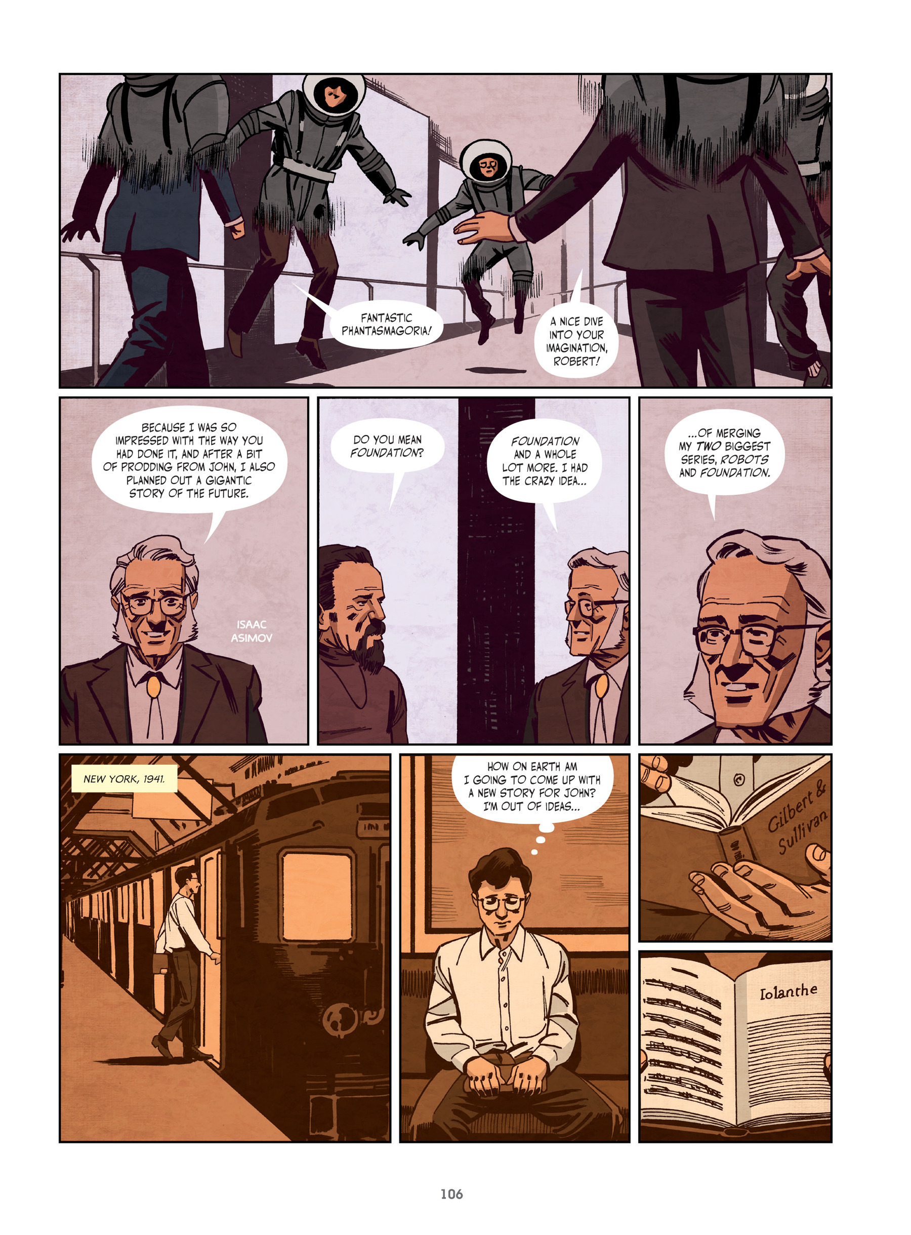 The History of Science Fiction: A Graphic Novel Adventure (2021) issue 1 - Page 106