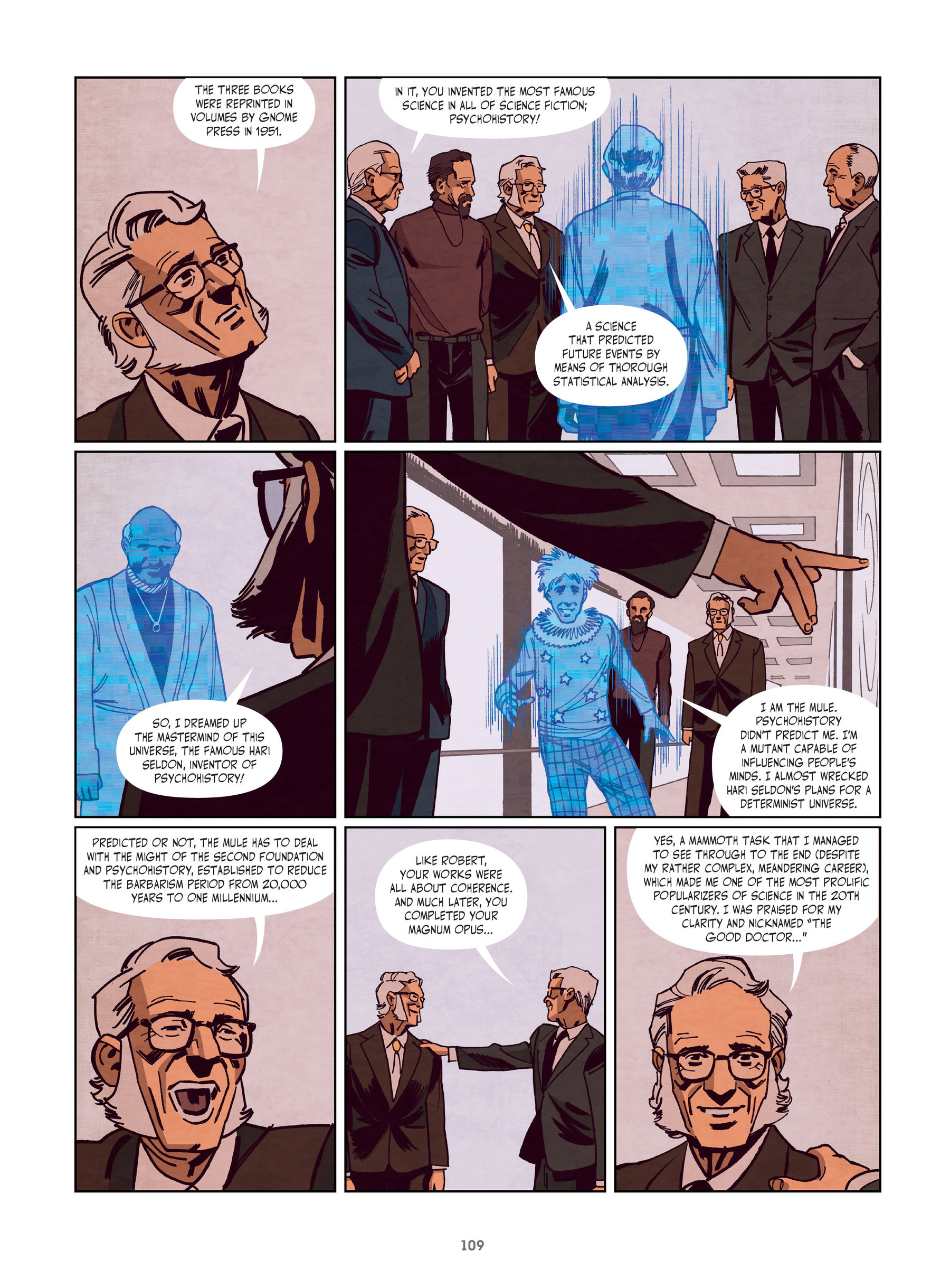 The History of Science Fiction: A Graphic Novel Adventure (2021) issue 1 - Page 109