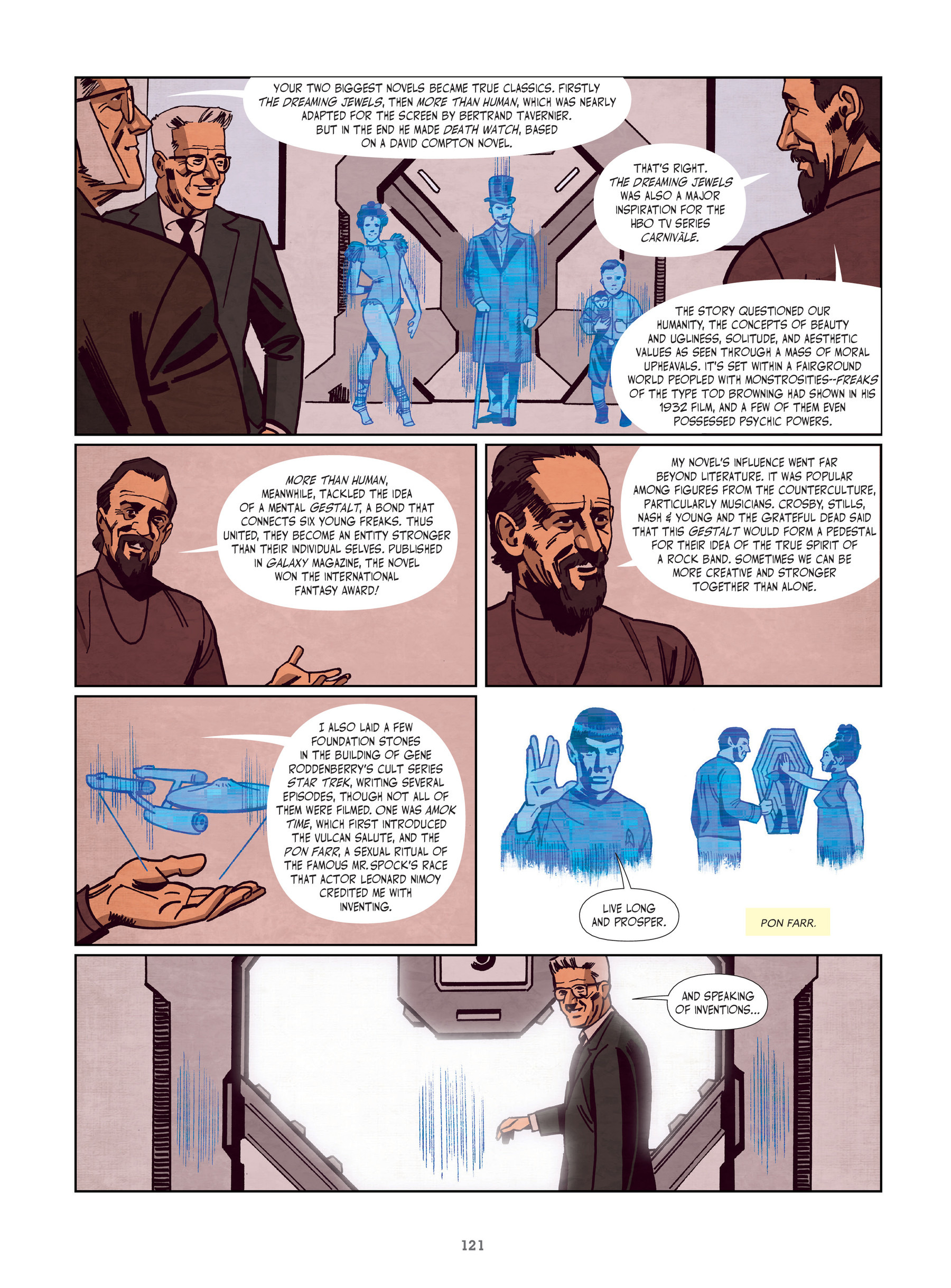 The History of Science Fiction: A Graphic Novel Adventure (2021) issue 1 - Page 121