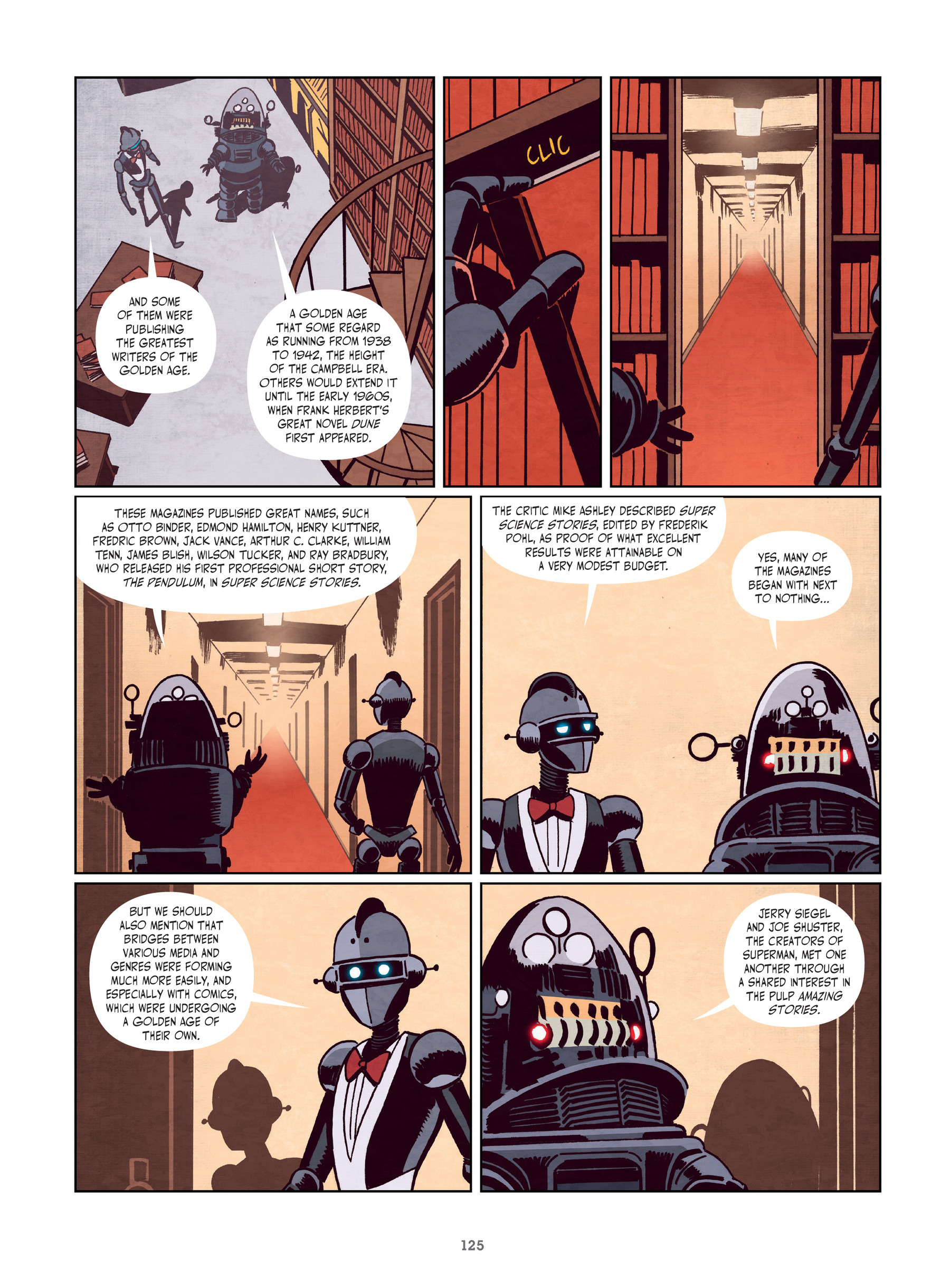 The History of Science Fiction: A Graphic Novel Adventure (2021) issue 1 - Page 125