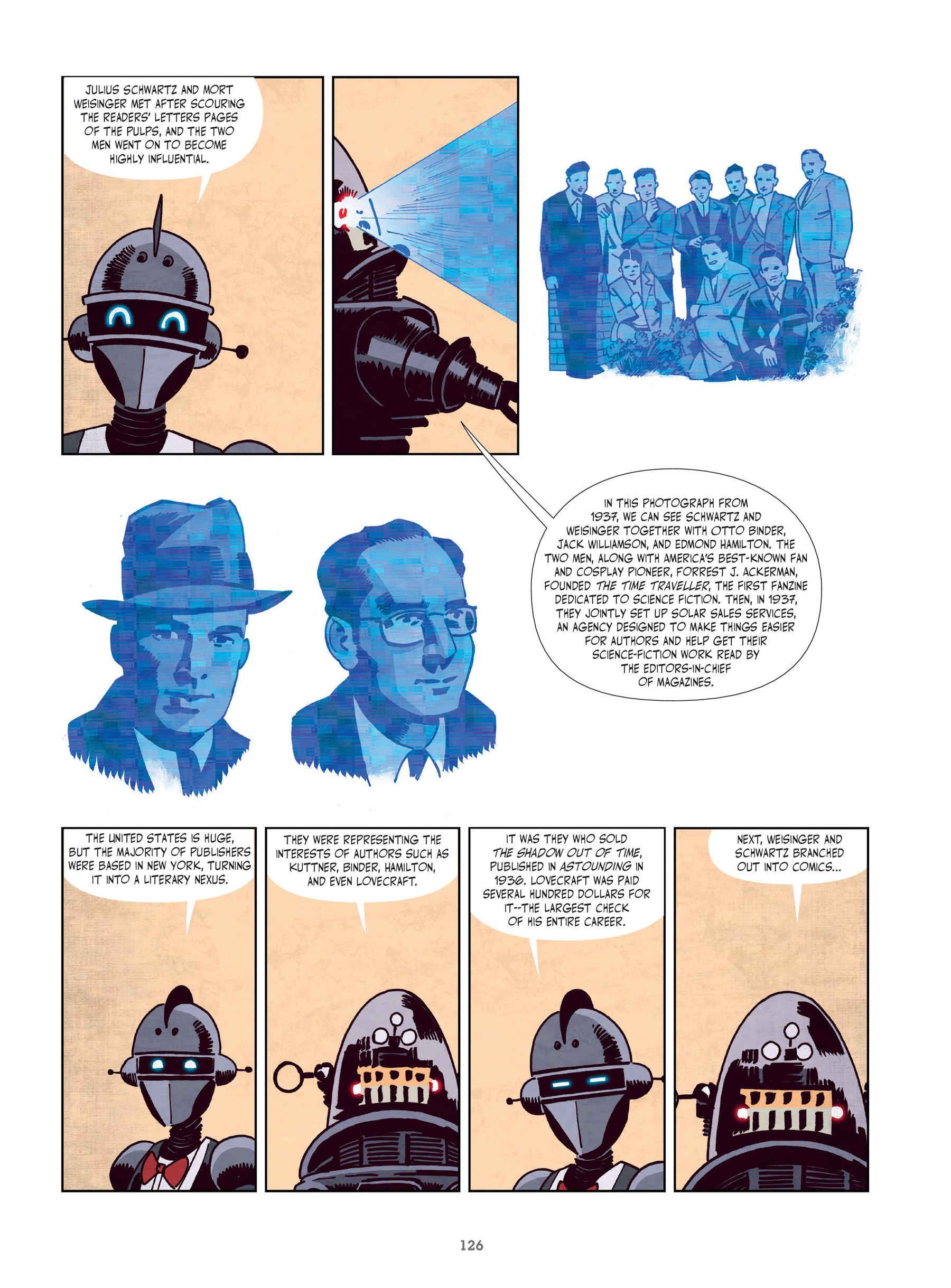 The History of Science Fiction: A Graphic Novel Adventure (2021) issue 1 - Page 126