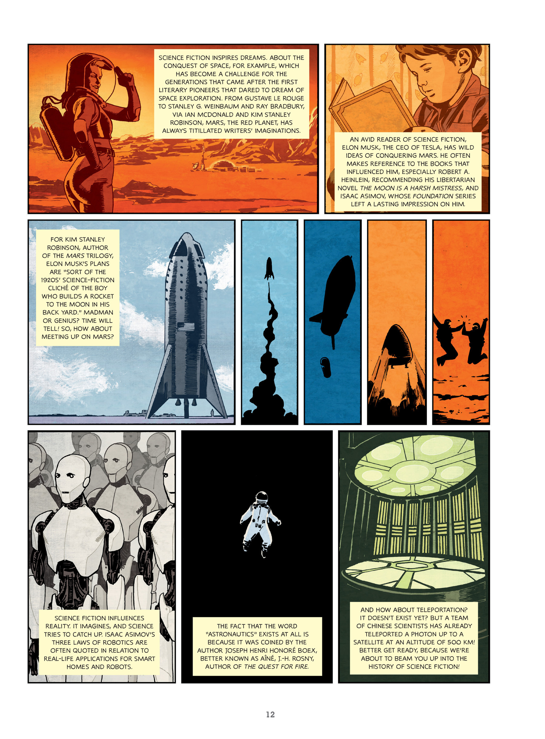 The History of Science Fiction: A Graphic Novel Adventure (2021) issue 1 - Page 13