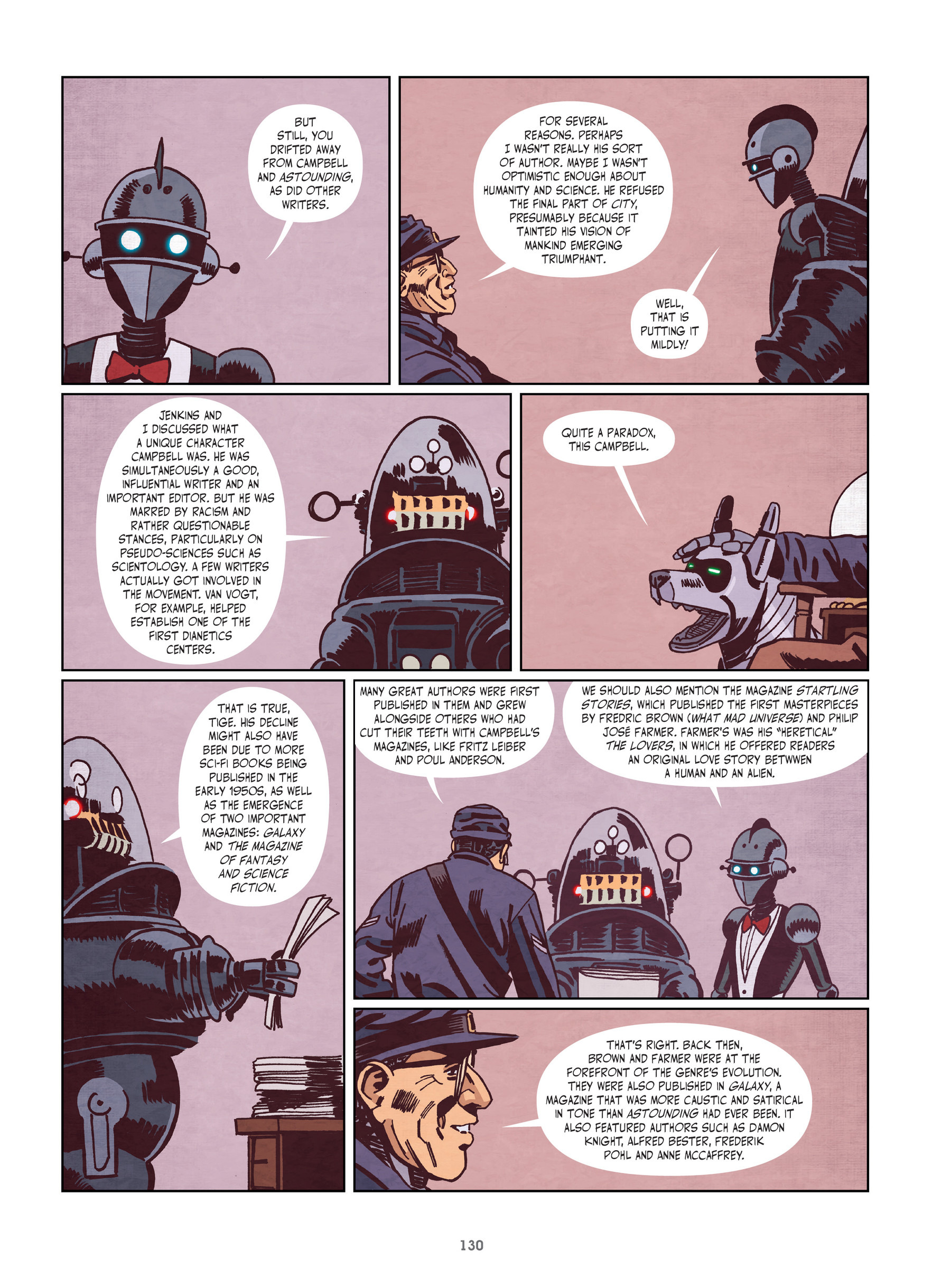 The History of Science Fiction: A Graphic Novel Adventure (2021) issue 1 - Page 130