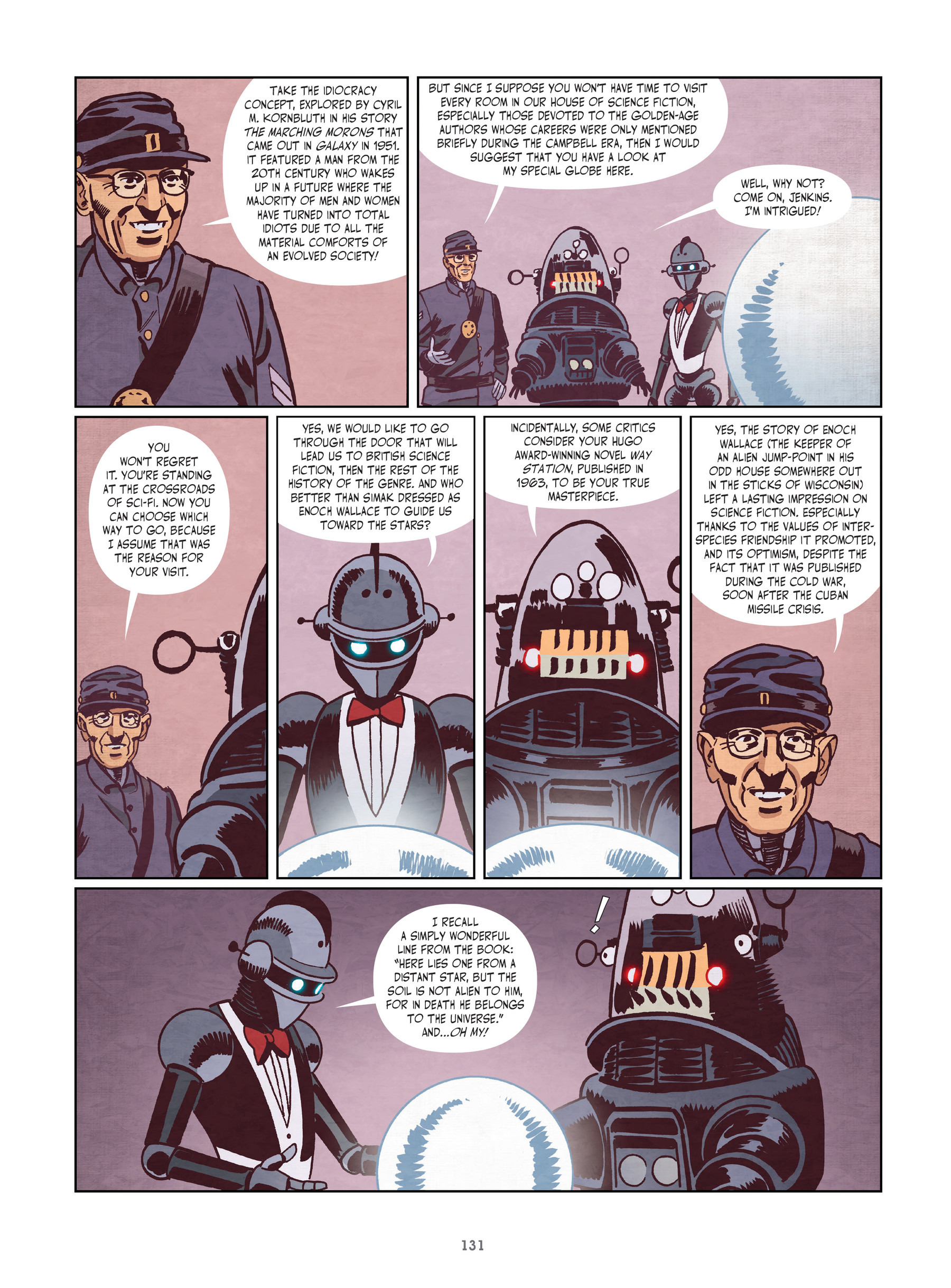 The History of Science Fiction: A Graphic Novel Adventure (2021) issue 1 - Page 131