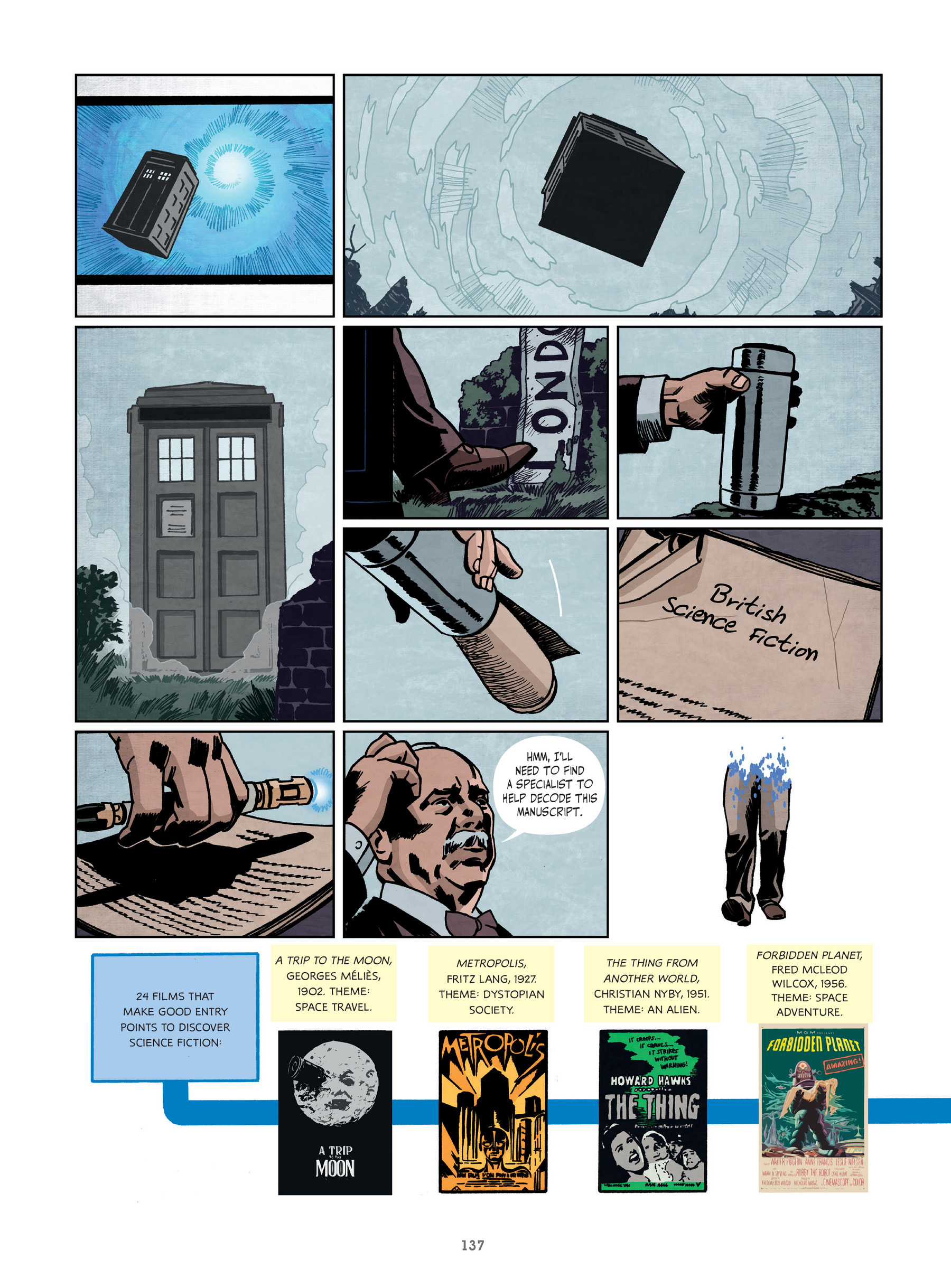 The History of Science Fiction: A Graphic Novel Adventure (2021) issue 1 - Page 137