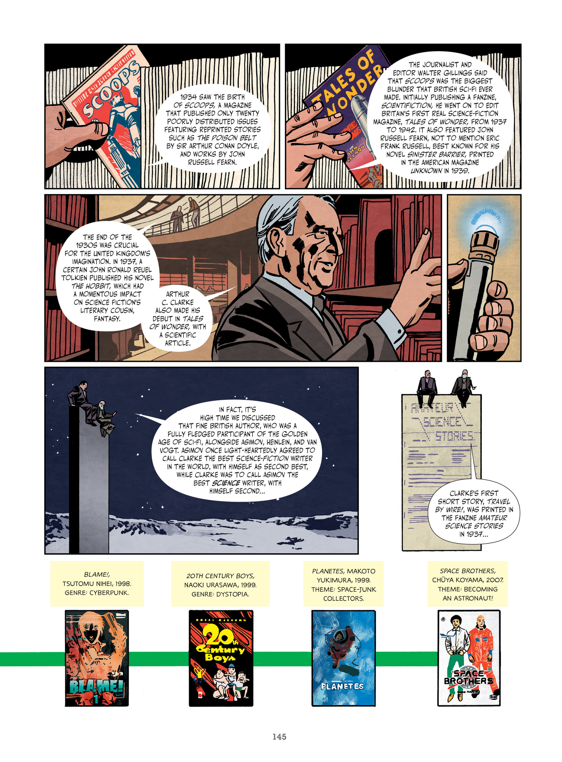 The History of Science Fiction: A Graphic Novel Adventure (2021) issue 1 - Page 145