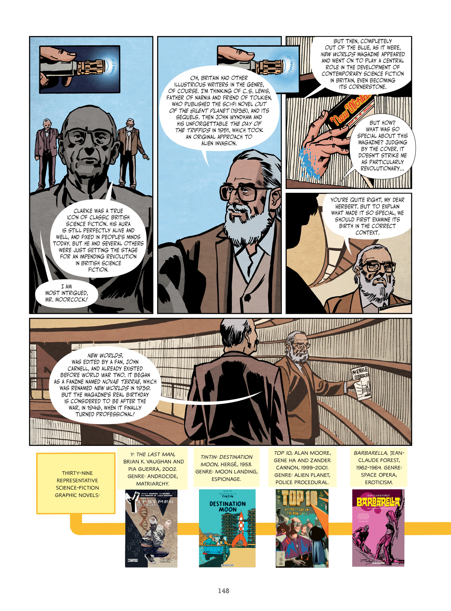 The History of Science Fiction: A Graphic Novel Adventure (2021) issue 1 - Page 148