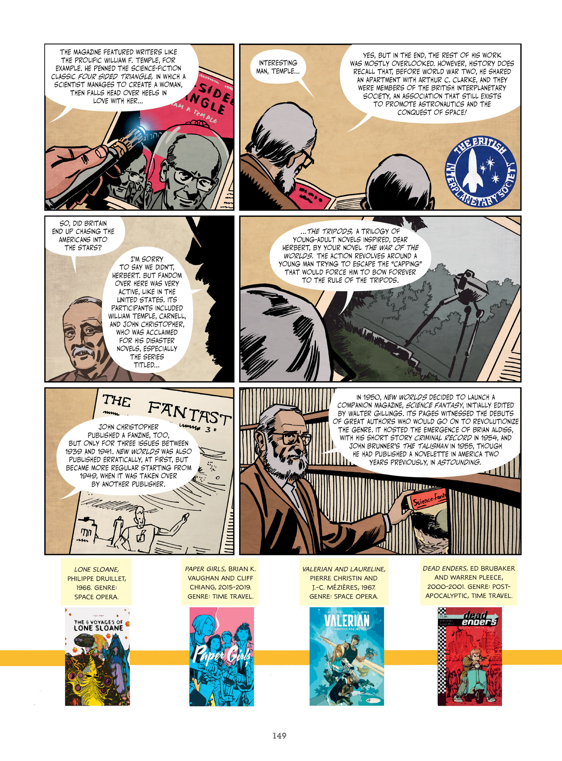 The History of Science Fiction: A Graphic Novel Adventure (2021) issue 1 - Page 149