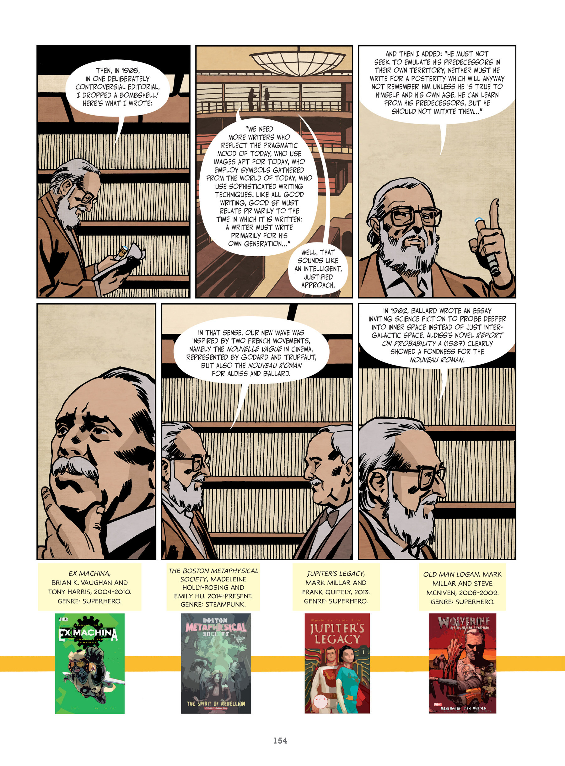 The History of Science Fiction: A Graphic Novel Adventure (2021) issue 1 - Page 154