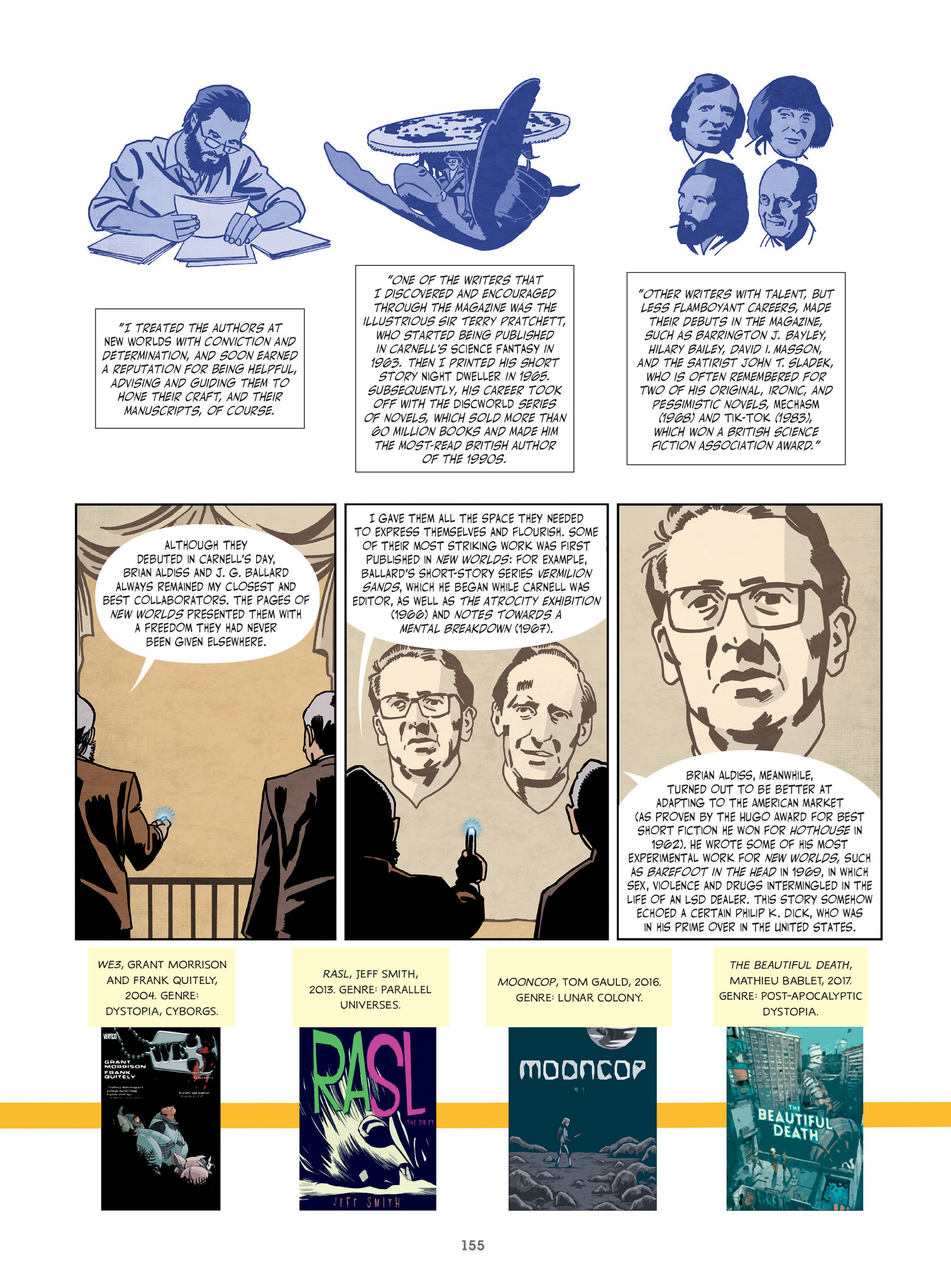 The History of Science Fiction: A Graphic Novel Adventure (2021) issue 1 - Page 155