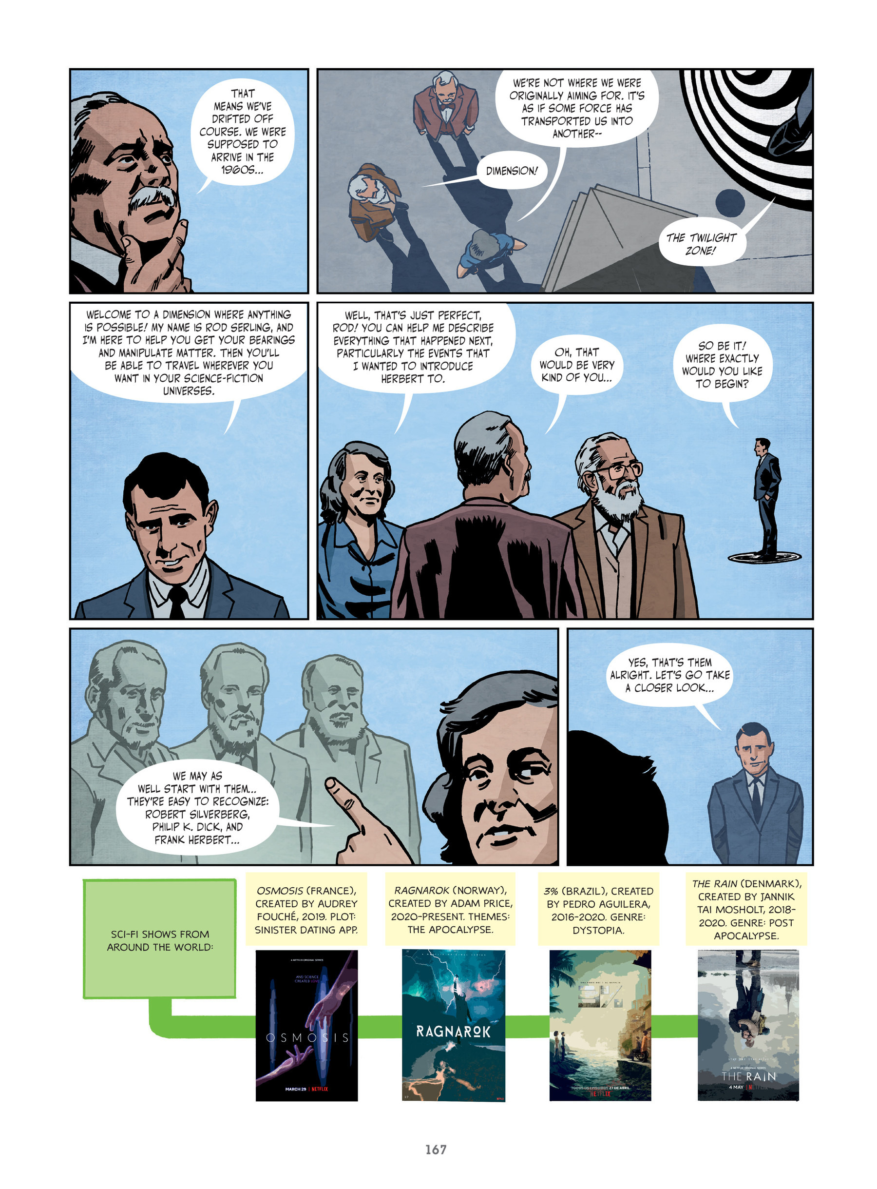 The History of Science Fiction: A Graphic Novel Adventure (2021) issue 1 - Page 167