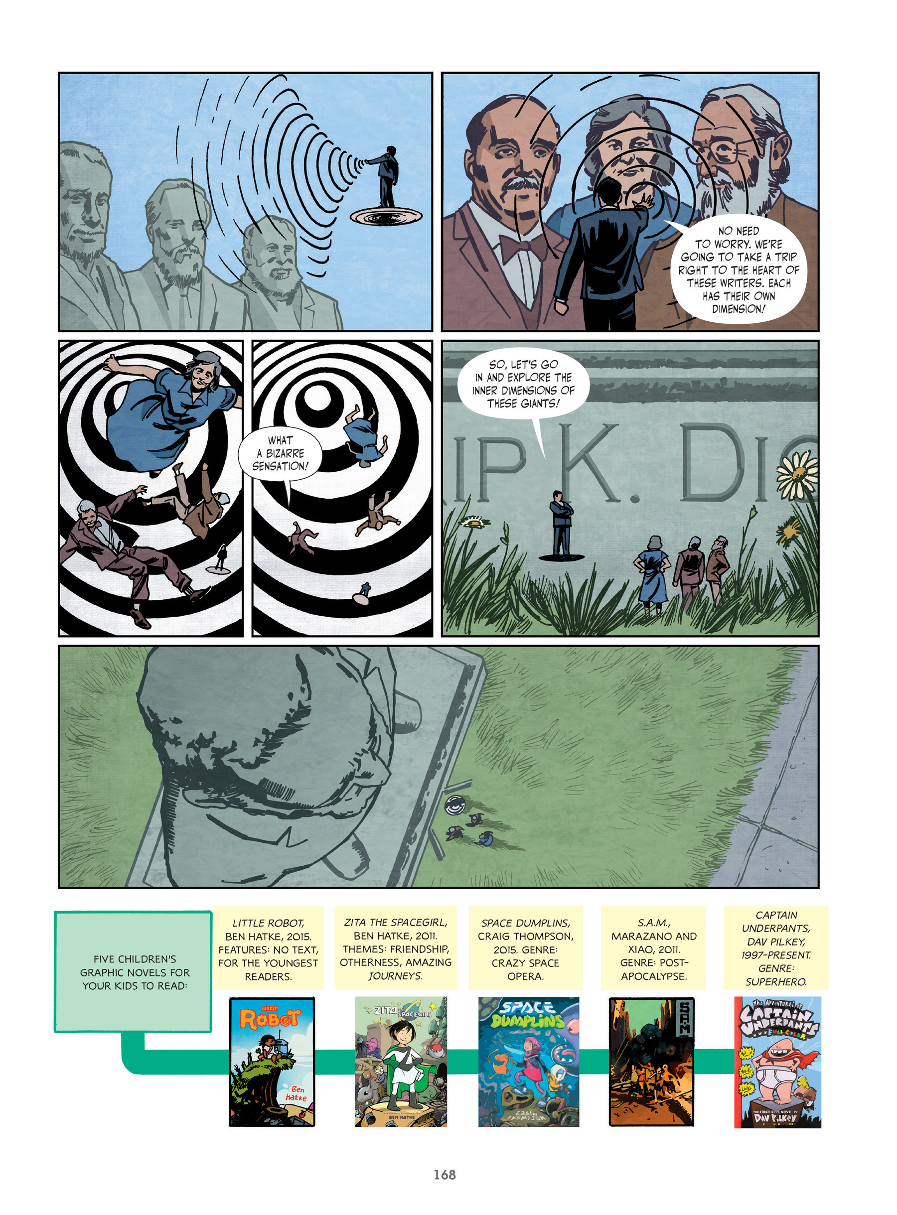 The History of Science Fiction: A Graphic Novel Adventure (2021) issue 1 - Page 168