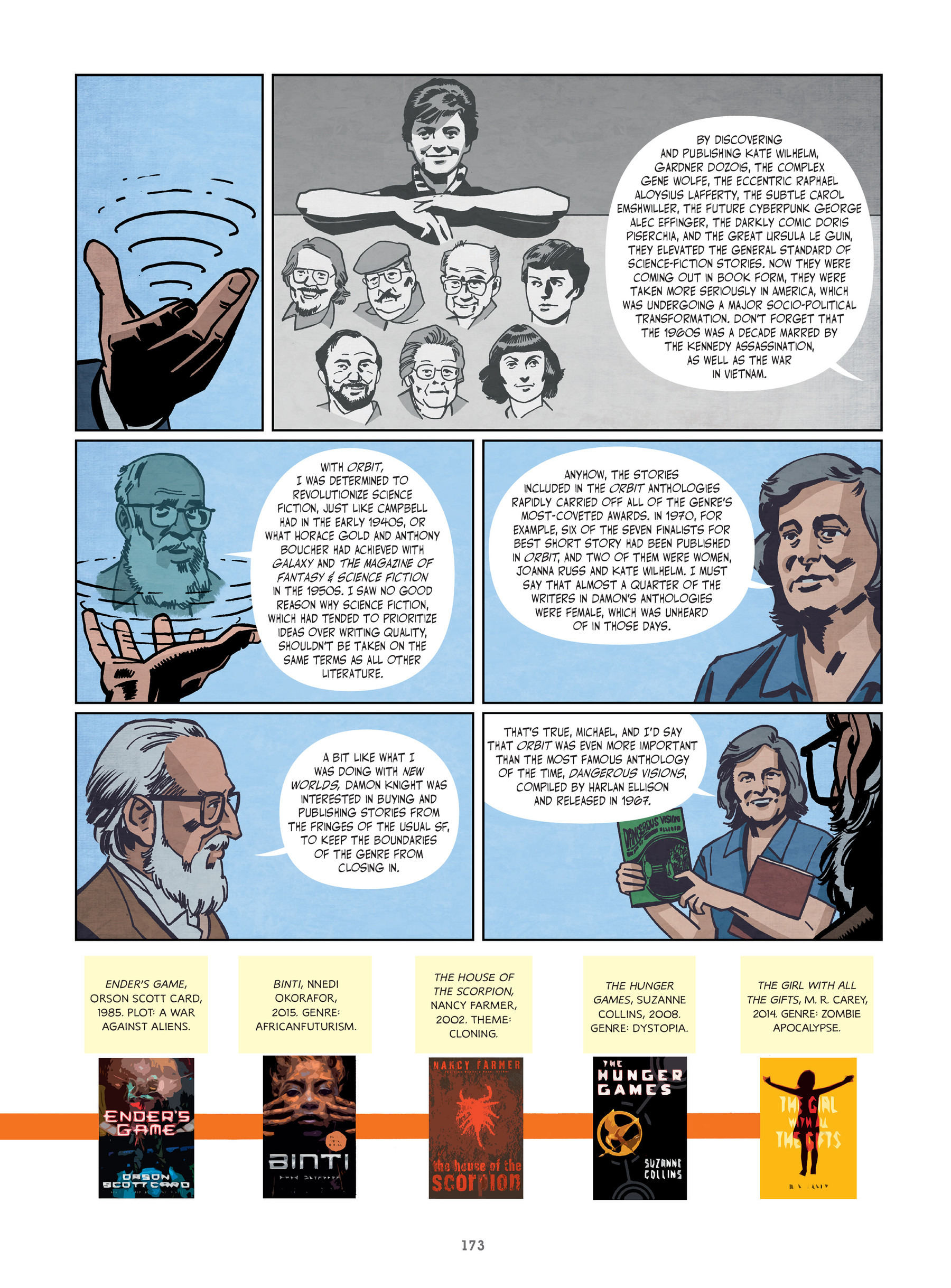 The History of Science Fiction: A Graphic Novel Adventure (2021) issue 1 - Page 173