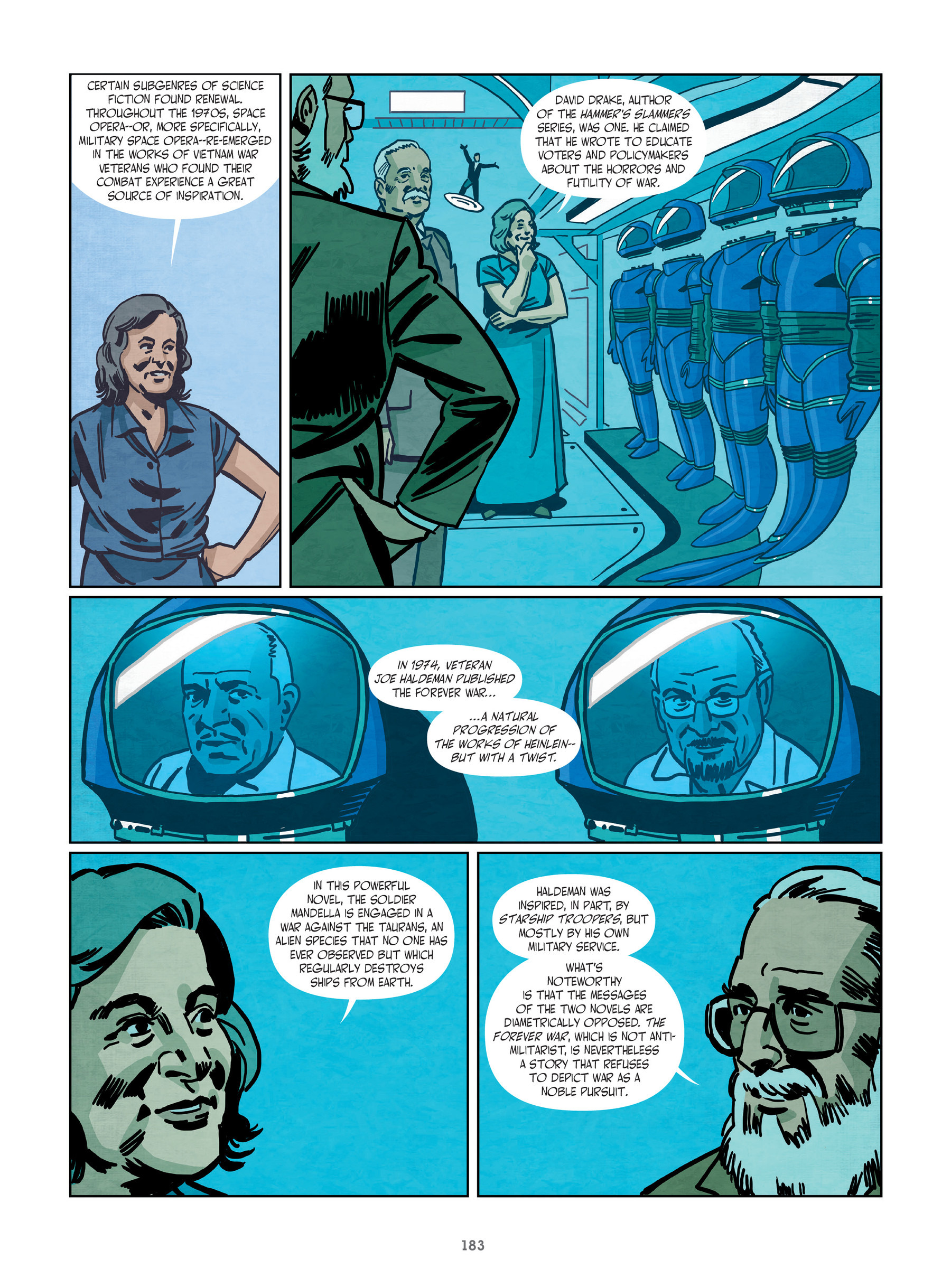 The History of Science Fiction: A Graphic Novel Adventure (2021) issue 1 - Page 183