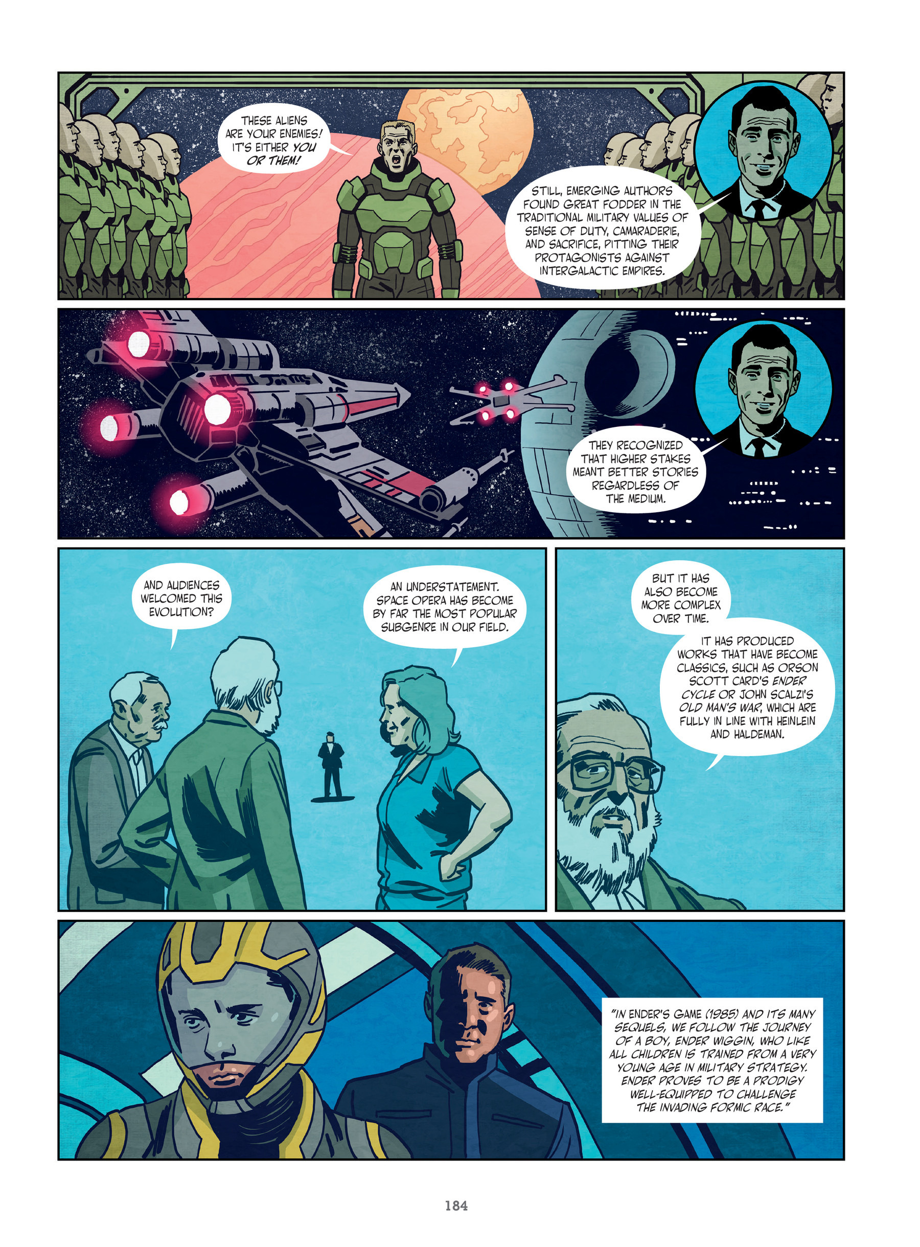 The History of Science Fiction: A Graphic Novel Adventure (2021) issue 1 - Page 184